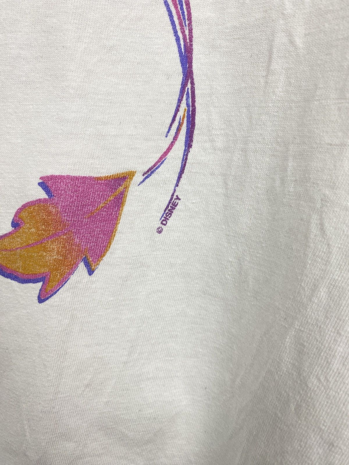 Hanes 🇺🇸 Vintage 90s Pocahontas Walt Disney Pictures Movie T-Shirt Size US L / EU 52-54 / 3 - 8 Thumbnail