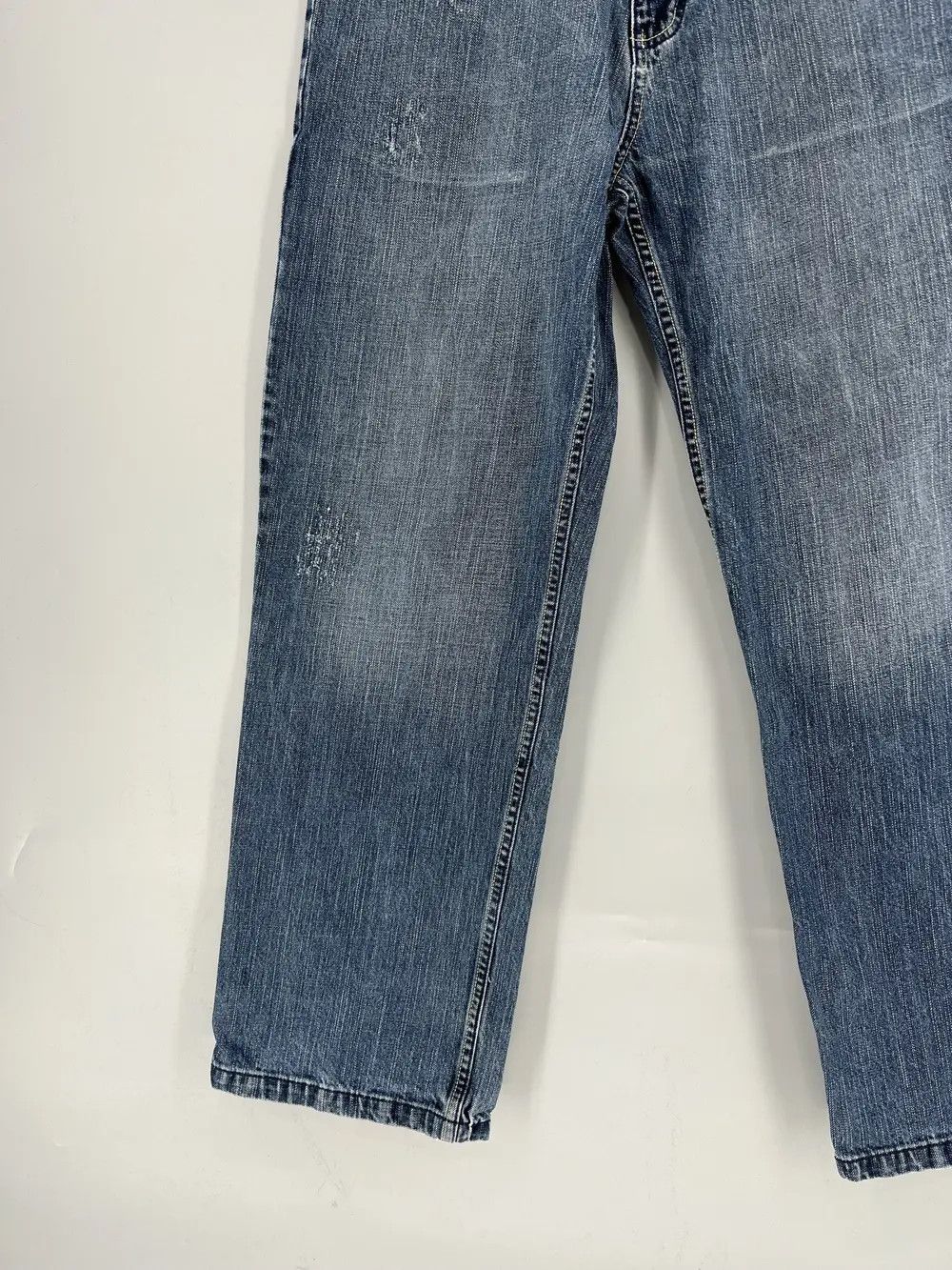 Karl Kani Vintage Karl Kani Baggy Rap Jeans Rivet Stud Big Logo Size34 Size US 34 / EU 50 - 5 Thumbnail