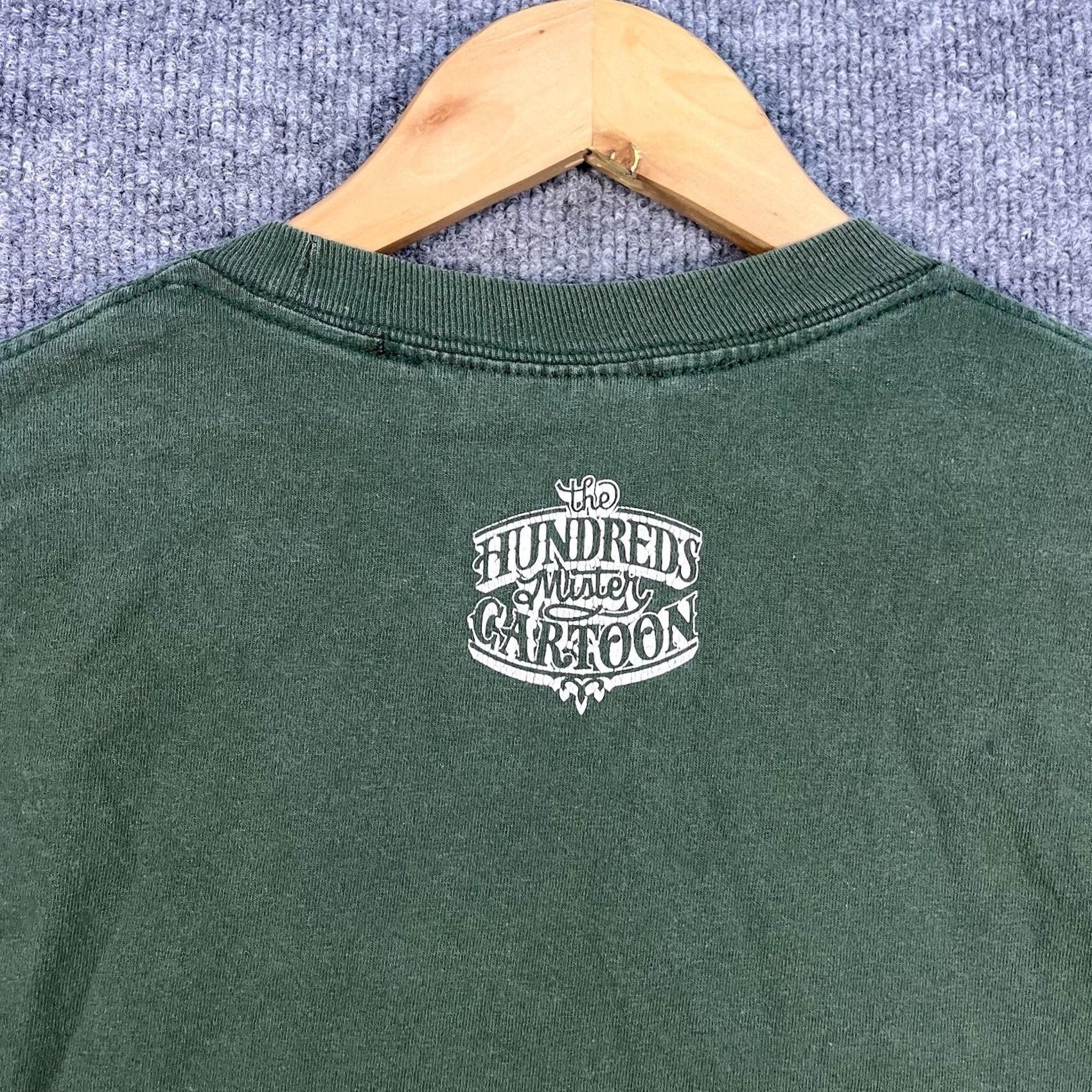 The Hundreds VINTAGE The Hundreds x Mister Cartoon Green Graphic T-Shirt Mens Medium Born X Raised Size US M / EU 48-50 / 2 - 5 Thumbnail