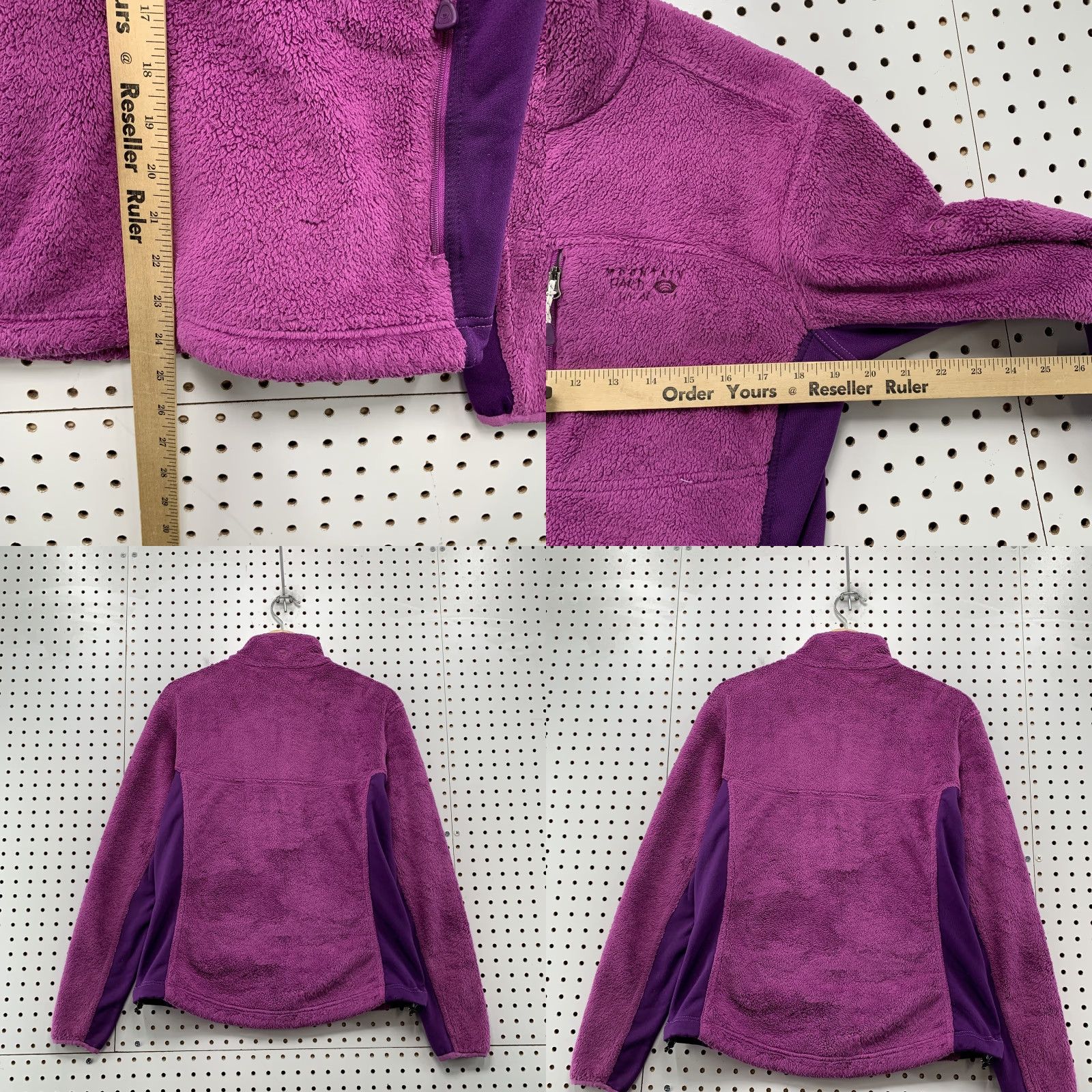 Mountain Hardwear Mountain Hardwear Pyxis Purple Jacket Women M Fleece Sherpa Outdoor Size M / US 6-8 / IT 42-44 - 8 Thumbnail