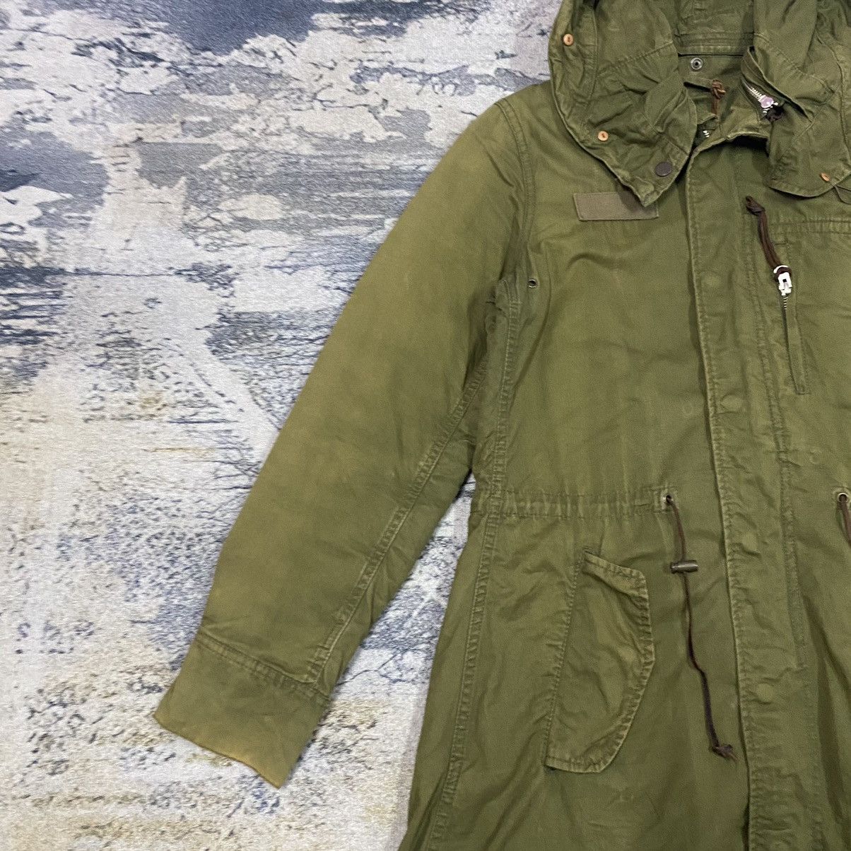 Japanese Brand × Vintage Vintage Japan Panaji Sherpa Military Parka Jacket Size L / US 10 / IT 46 - 6 Thumbnail