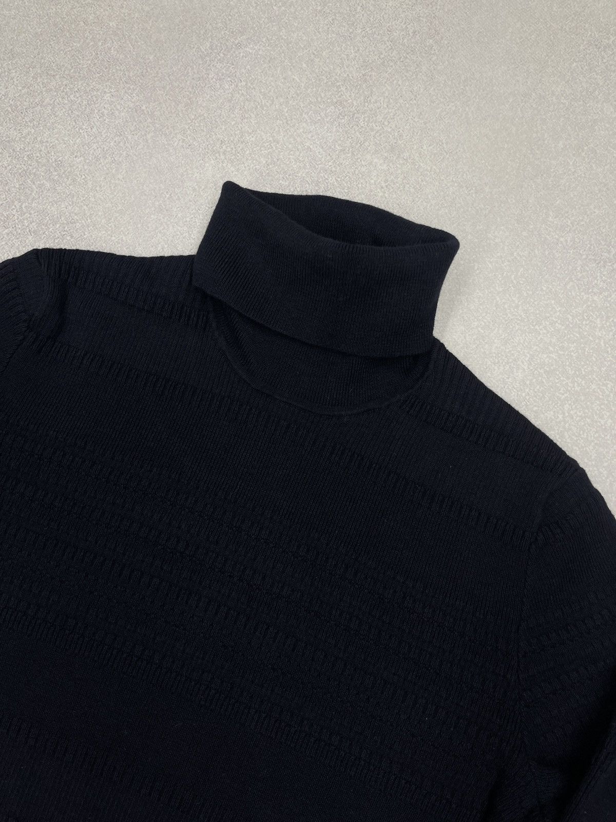 Hugo Boss Mens Hugo Boss Smaximo Knit Turtleneck Navy Size M Size US M / EU 48-50 / 2 - 4 Thumbnail