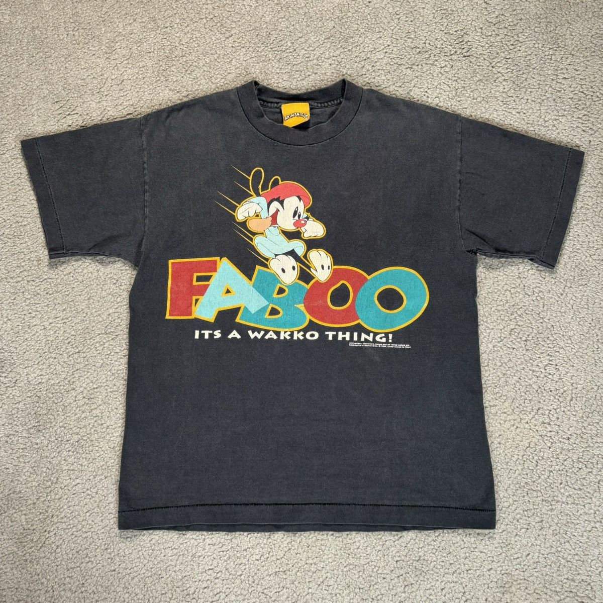 Giant × Vintage × Warner Bros VINTAGE 1994 FABOO ANIMANIACS CARTOON WARNER BROS SHIRT Size US S / EU 44-46 / 1 - 2 Thumbnail
