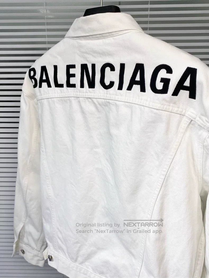 Balenciaga Balenciaga Distressed Denim Jacket Size XS / US 0-2 / IT 36-38 - 5 Thumbnail