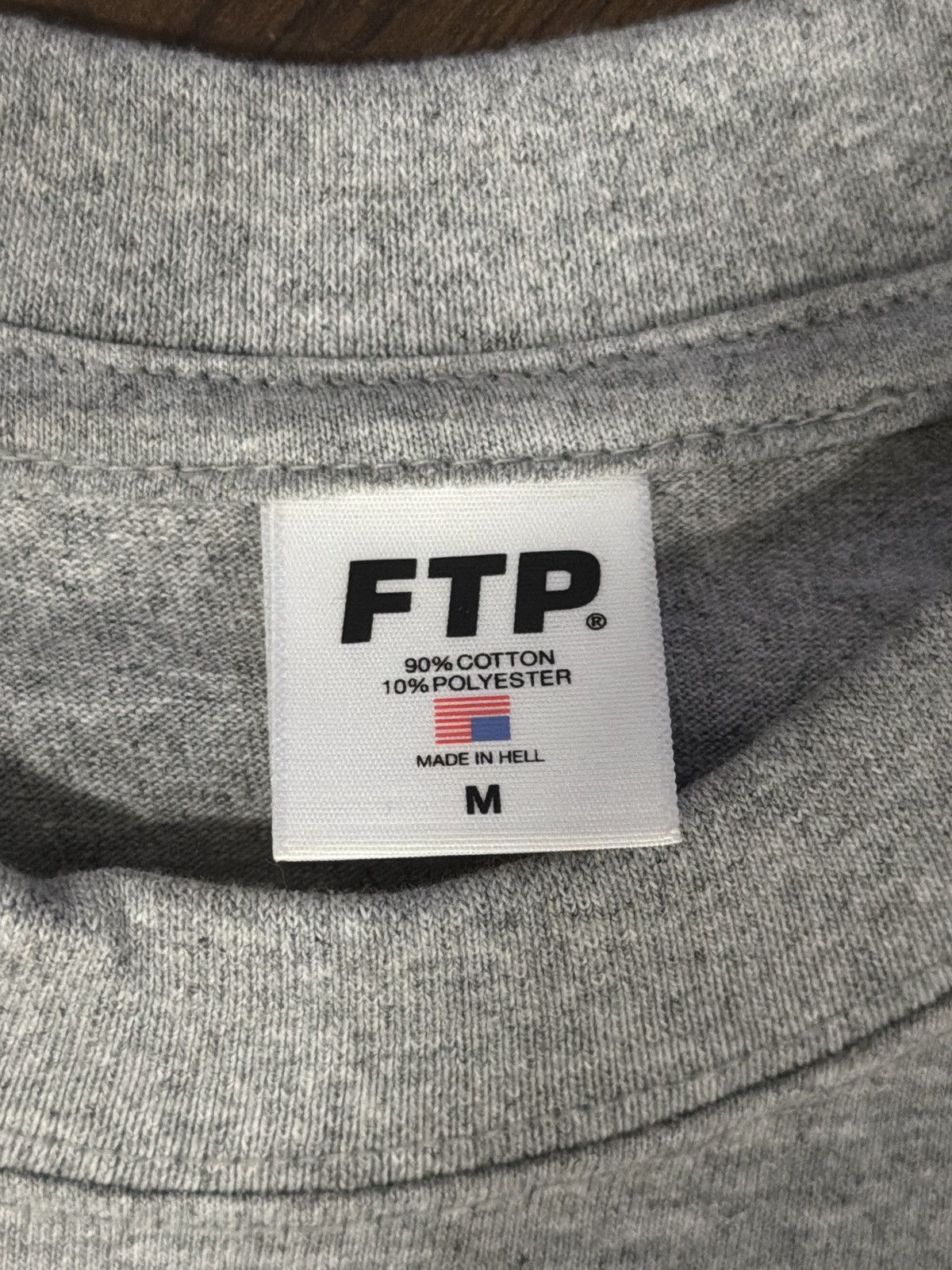 Fuck The Population Travis Barker FTP Grey Short Sleeve Size US M / EU 48-50 / 2 - 2 Thumbnail