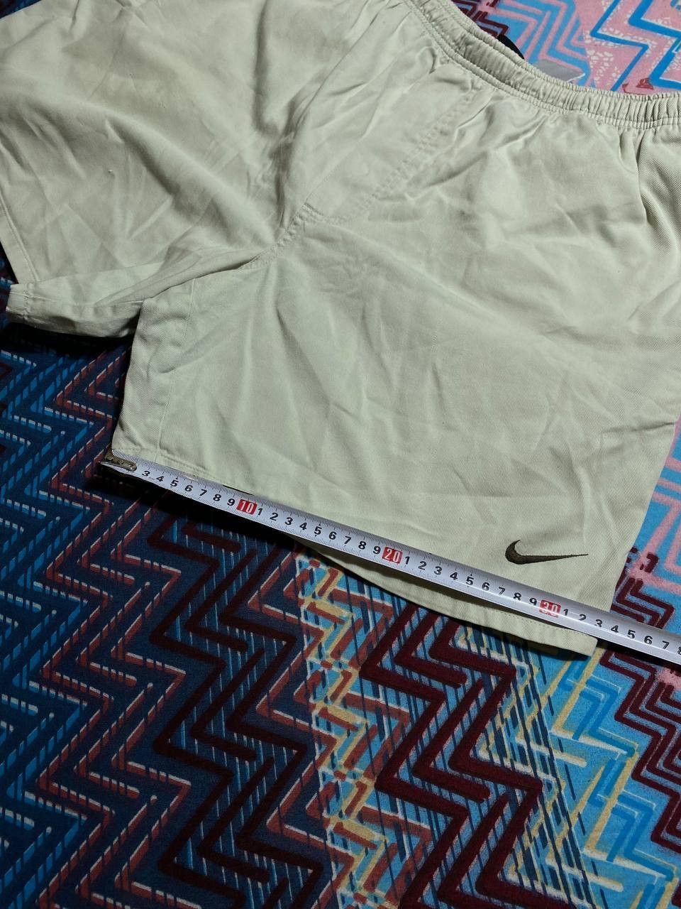 Nike Nike white shorts streetwear logo Vintage Y2K size L Size US 34 / EU 50 - 14 Thumbnail