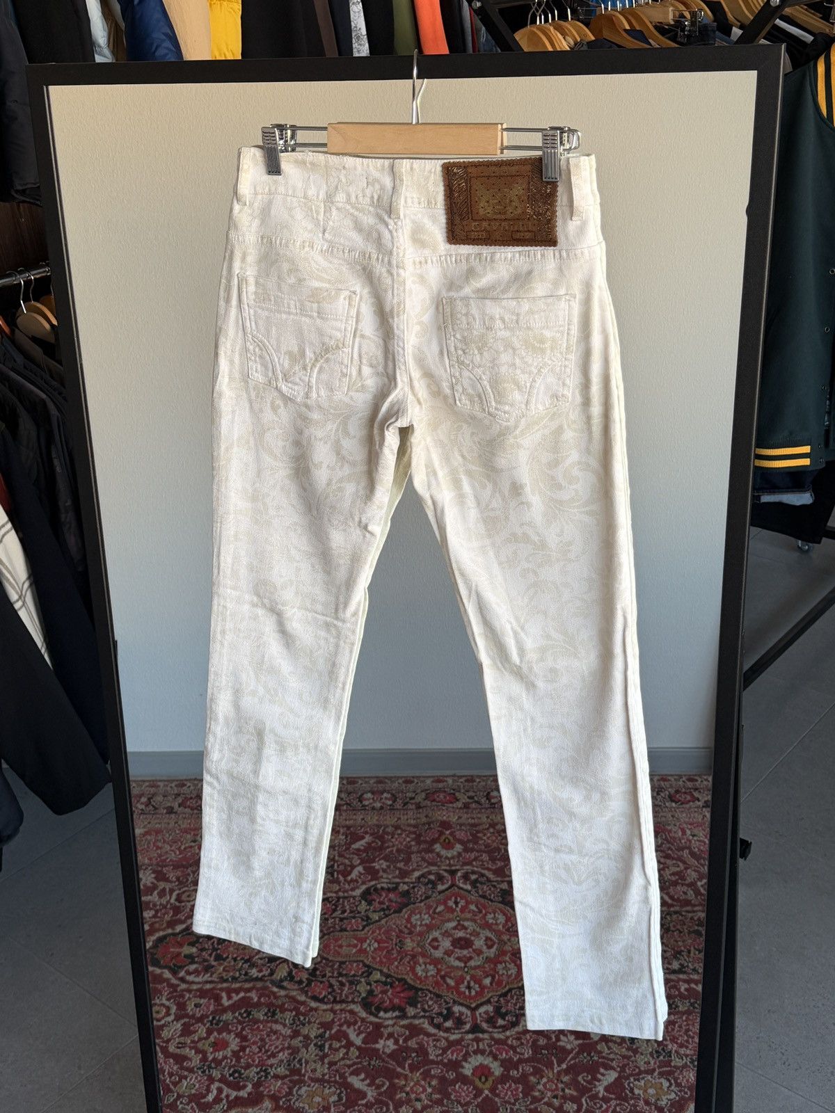 Just Cavalli Just cavalli overprint jeans size 27x 41 Size 27" / US 4 / IT 40 - 1 Thumbnail