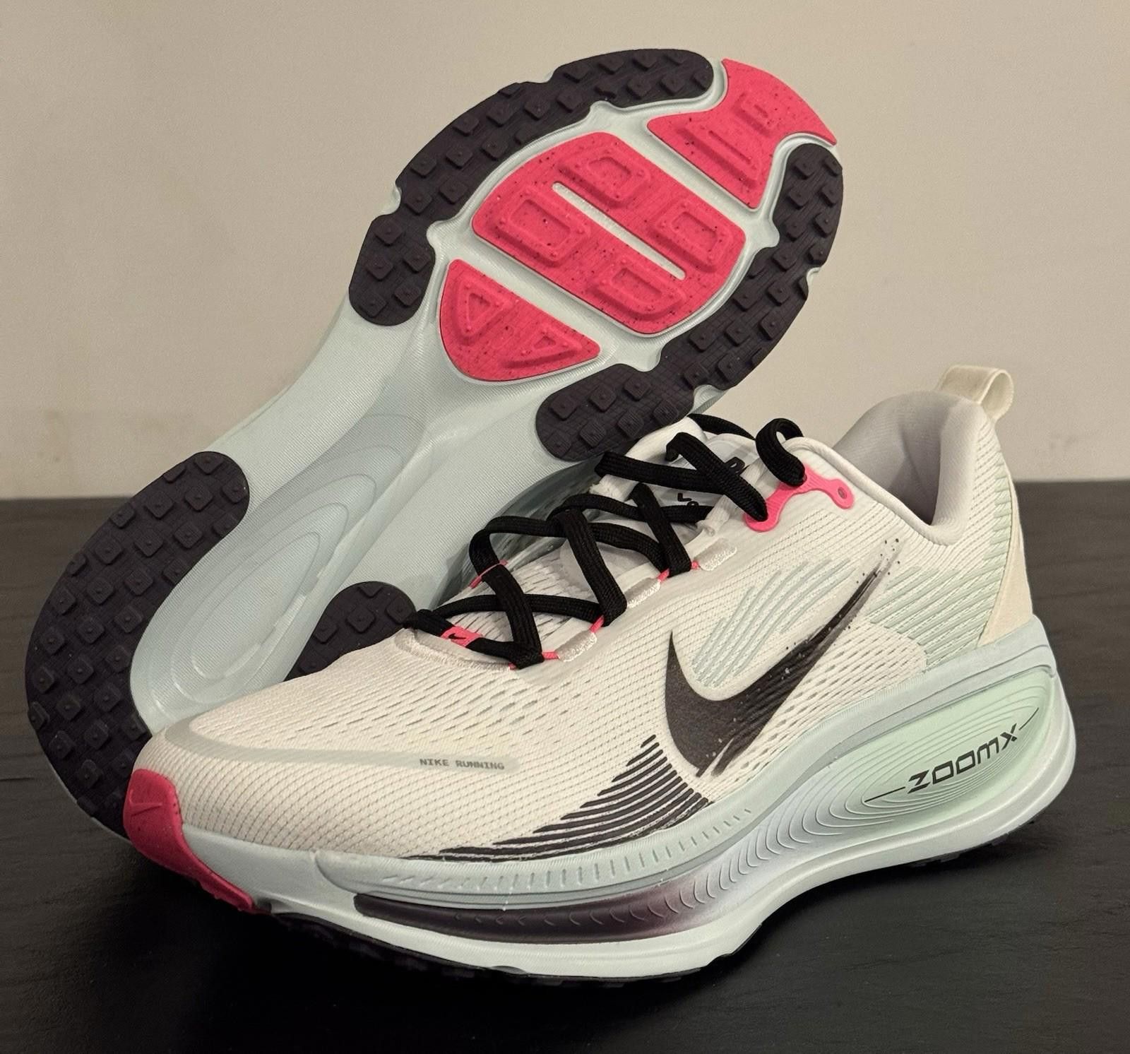 Nike Size 9.5M- Nike Vomero 18 “White Glacier” Black Blue Pink Size US 10 / EU 43 - 6 Thumbnail