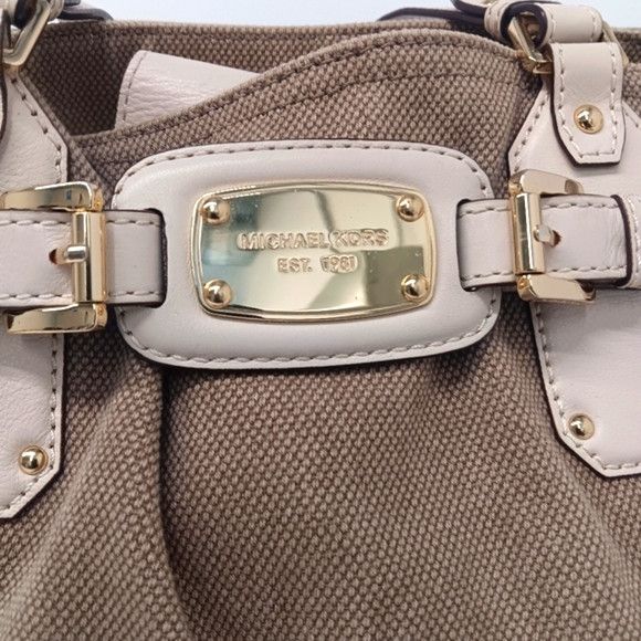 Michael Kors Michael Kors Michael Canvas Top Handle Gansevoort Tote Bag Size ONE SIZE - 9 Thumbnail