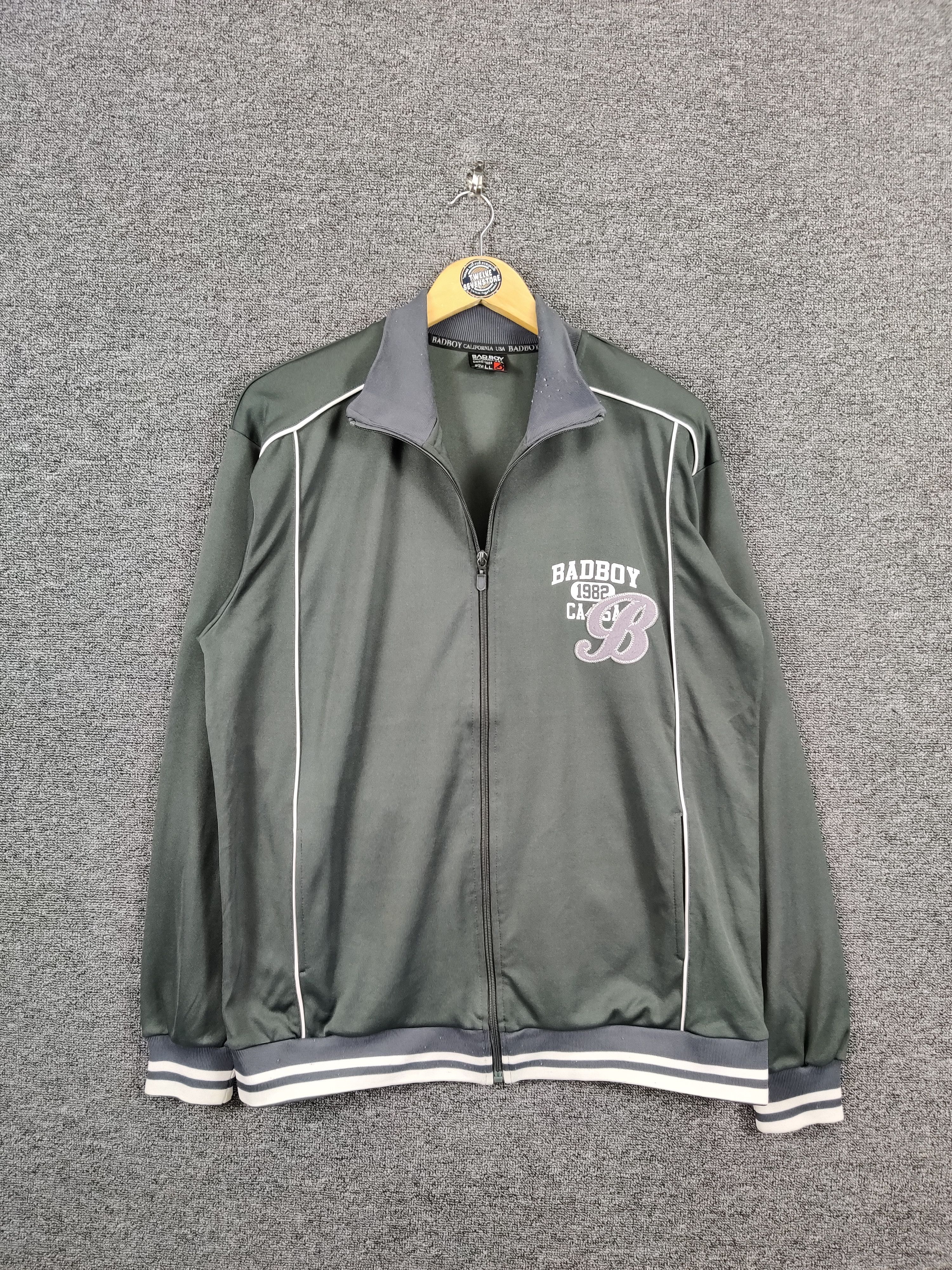 Japanese Brand Vintage Bad Boy Sweater Jacket Size US L / EU 52-54 / 3 - 1 Thumbnail