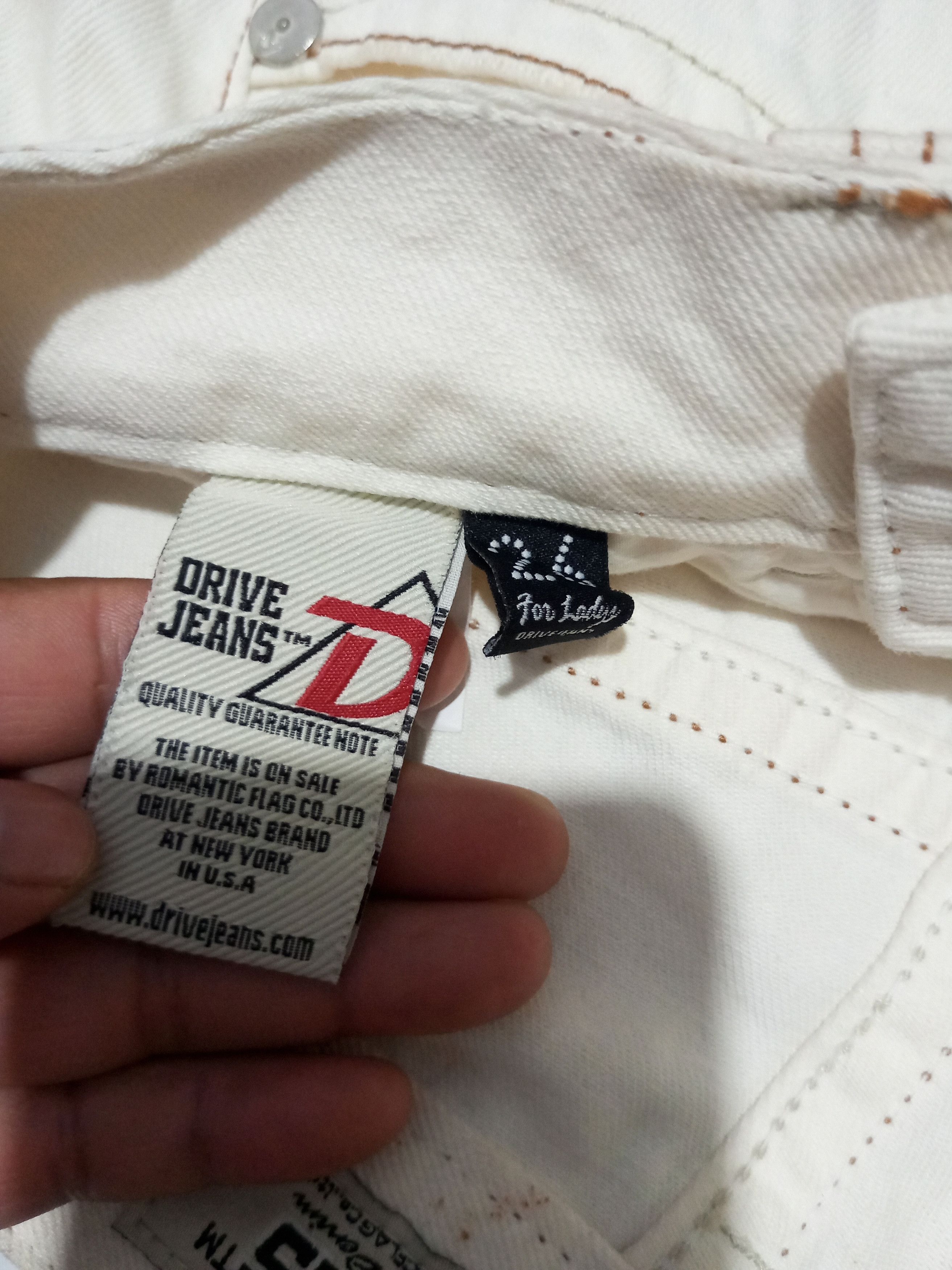 20471120 Vintage drive jeans super flared distressed denim Size US 26 / EU 42 - 14 Thumbnail