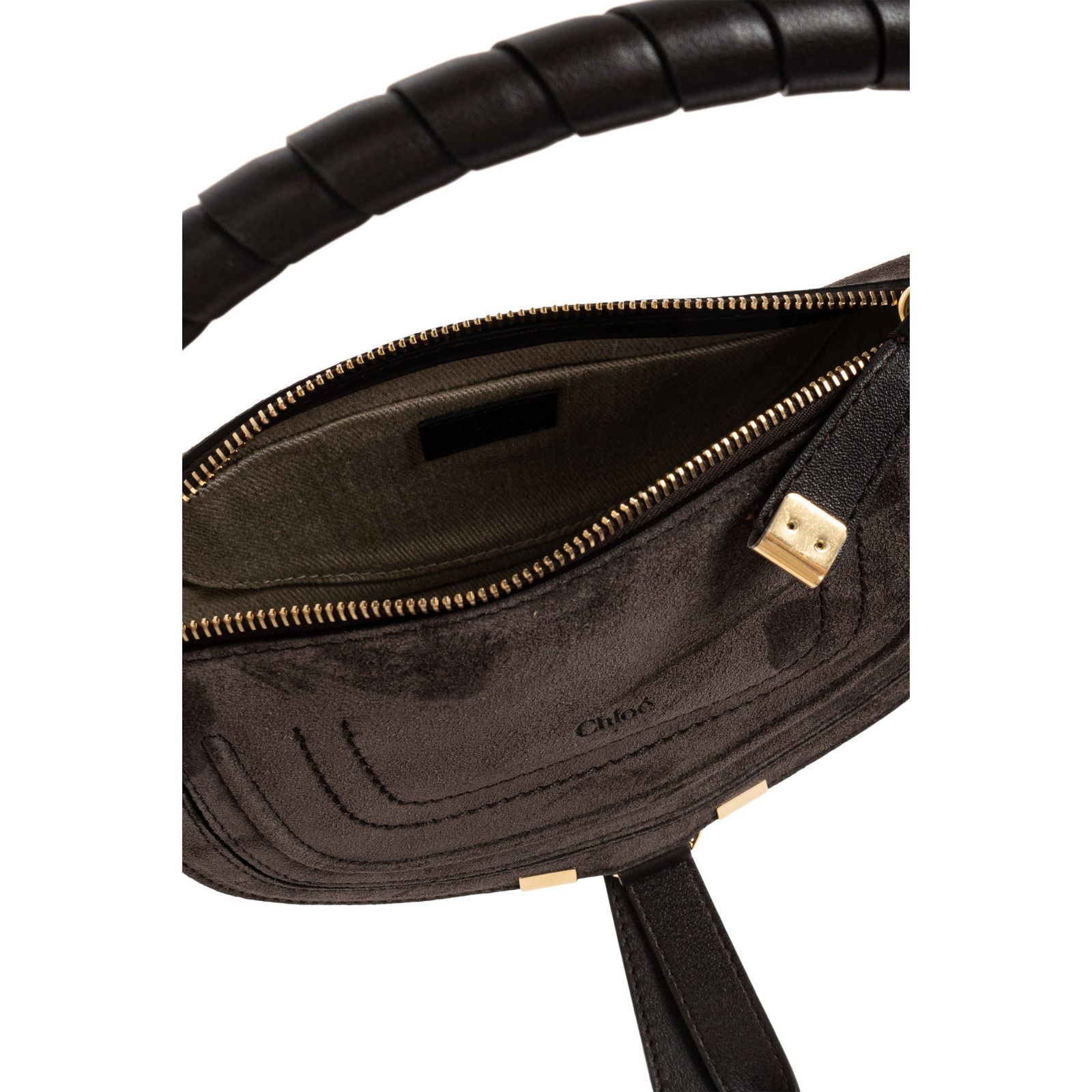 Chloe Chloe Mini Soft Brown Suede Shoulder Bag New & Authentic Size ONE SIZE - 4 Thumbnail