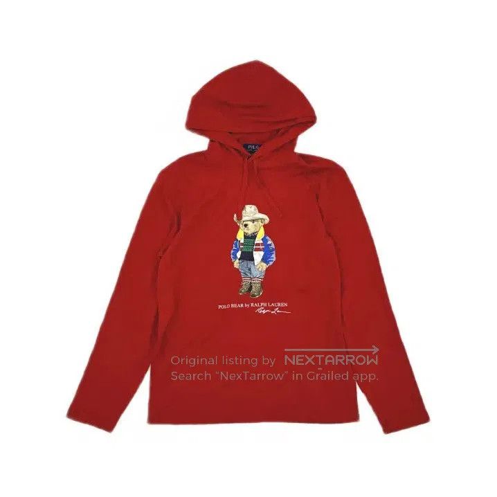 Polo Ralph Lauren Polo Ralph Lauren Bear Print Hooded Long. Size US S / EU 44-46 / 1 - 2 Thumbnail
