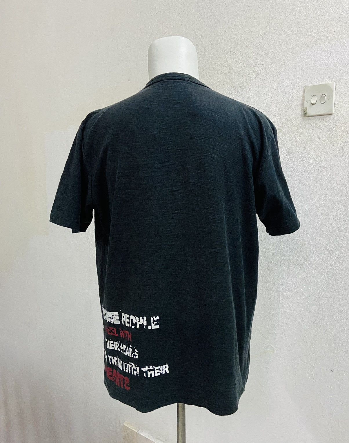 Japanese Brand GRASS HETHER PUNKERS TEE Size US XXL / EU 58 / 5 - 6 Thumbnail