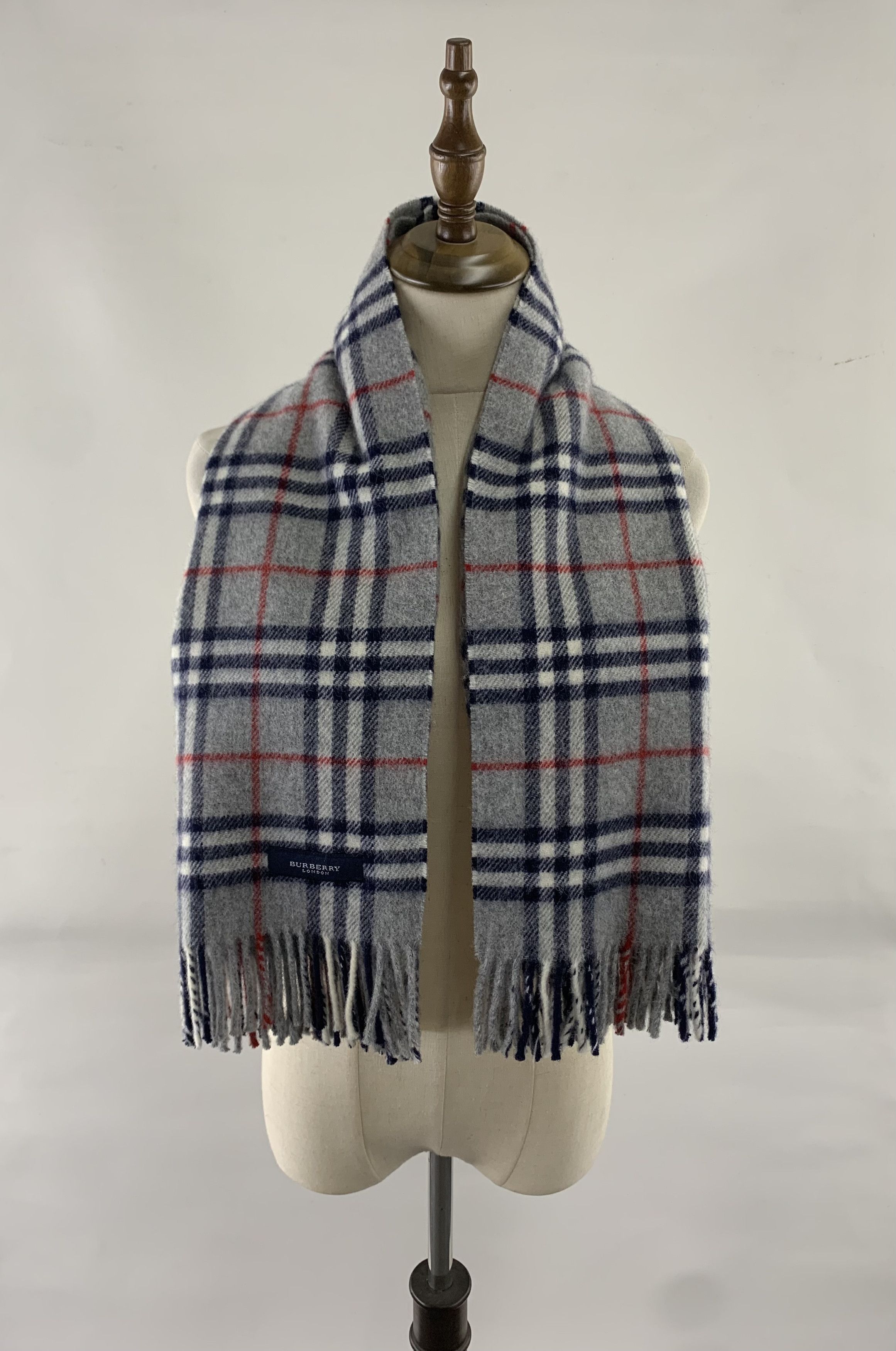 Burberry Burberry Scarf Wool Muffler Neck Wrap BL9304 Size ONE SIZE - 1 Thumbnail