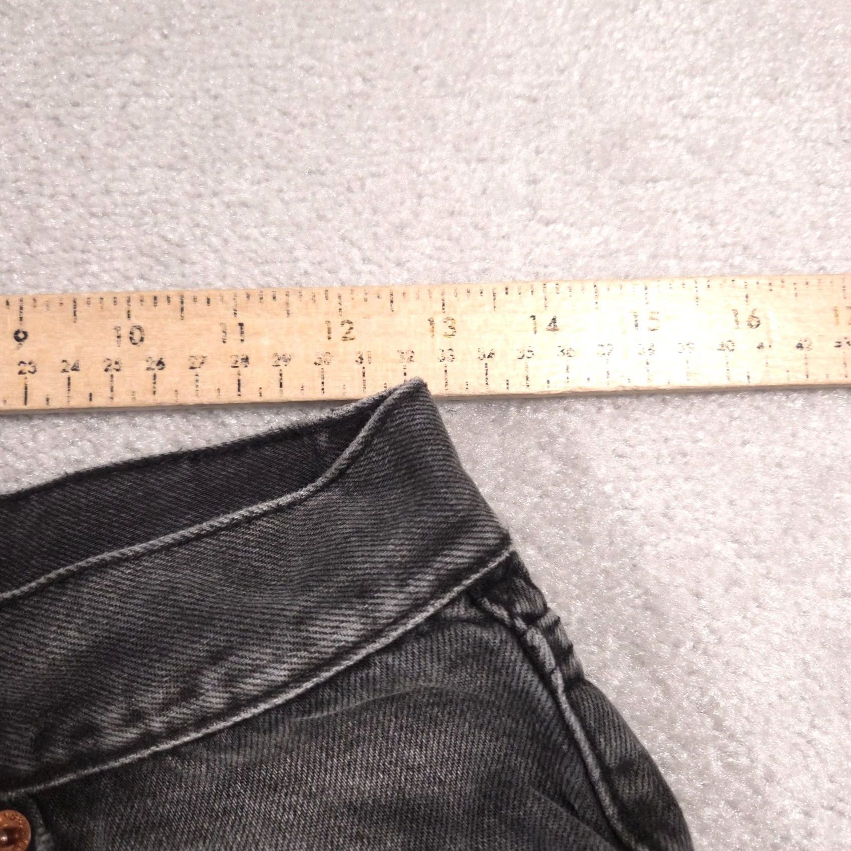 Zara Zara Jeans Womens 6 Gray Charcoal Wash Mid Rise Straight Leg Denim Casual Pants Womens Jeans Size 28" / US 6 / IT 42 - 5 Thumbnail