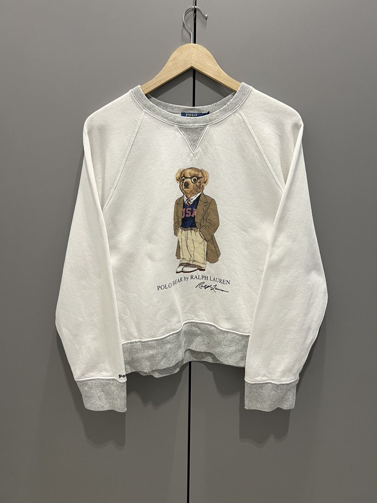 Polo Ralph Lauren Polo Ralph Lauren Polo Bear Sweater WOMEN’S Usa Size US M / EU 48-50 / 2 - 2 Thumbnail