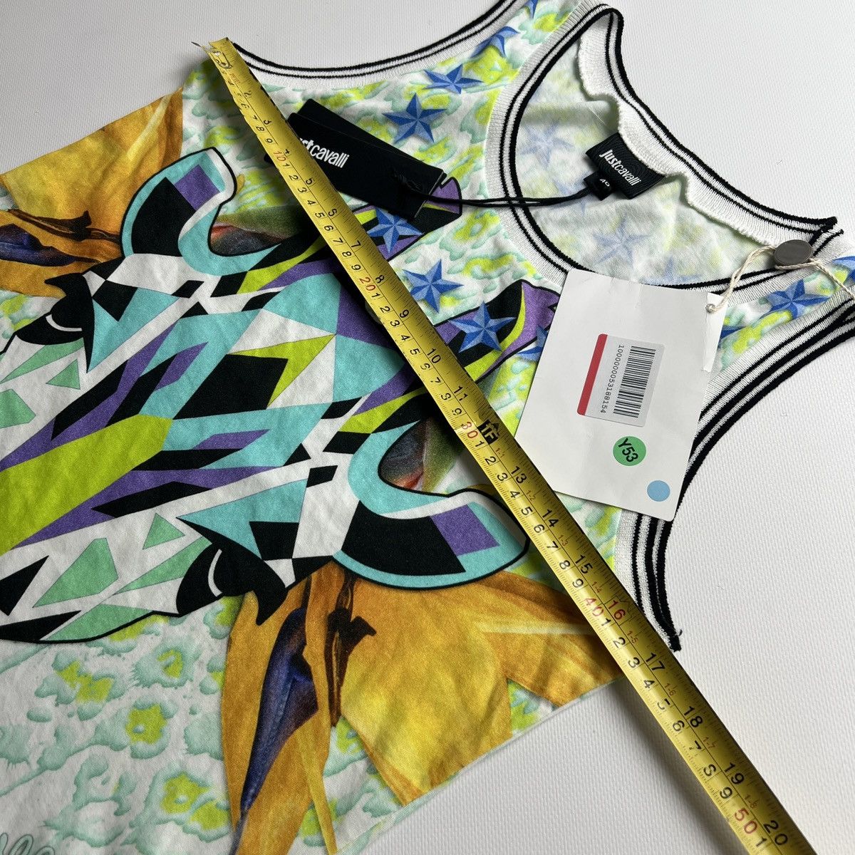 Just Cavalli Just Cavalli Tank Top Graphic Print 40 Size M / US 6-8 / IT 42-44 - 12 Thumbnail