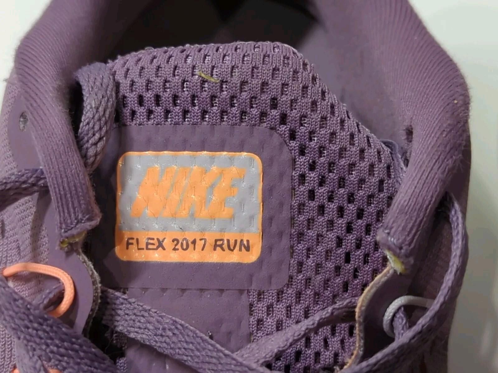 Nike Nike Flex Run Women's S 9.5 Running Shoes Violet Dust White Size US 9.5 / IT 39.5 - 3 Thumbnail