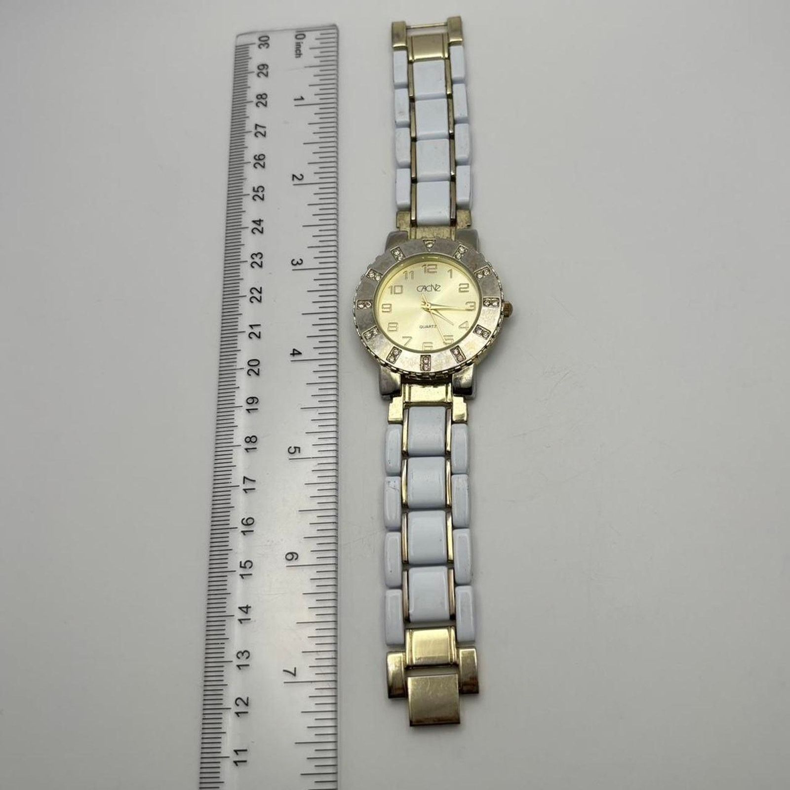 Other Gold white watch Size ONE SIZE - 3 Thumbnail