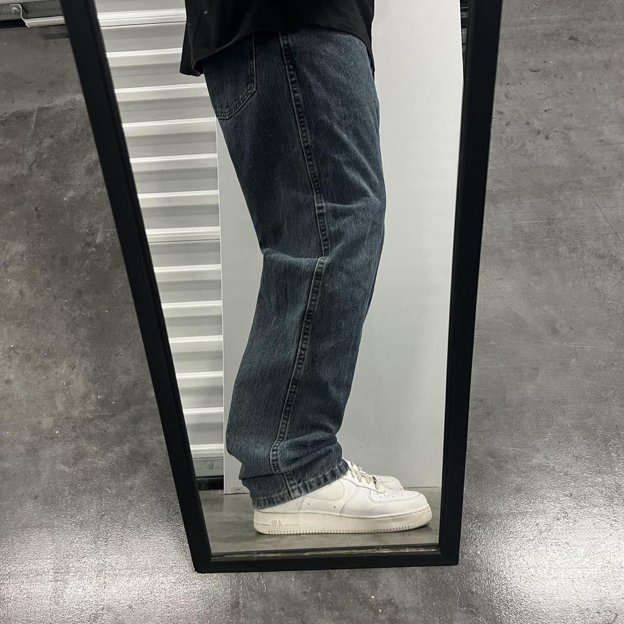 Vintage Crazy Vintage Y2K/2000s Baggy Skater Style Workwear Dark wash Denim Jeans! Size US 38 / EU 54 - 2 Thumbnail