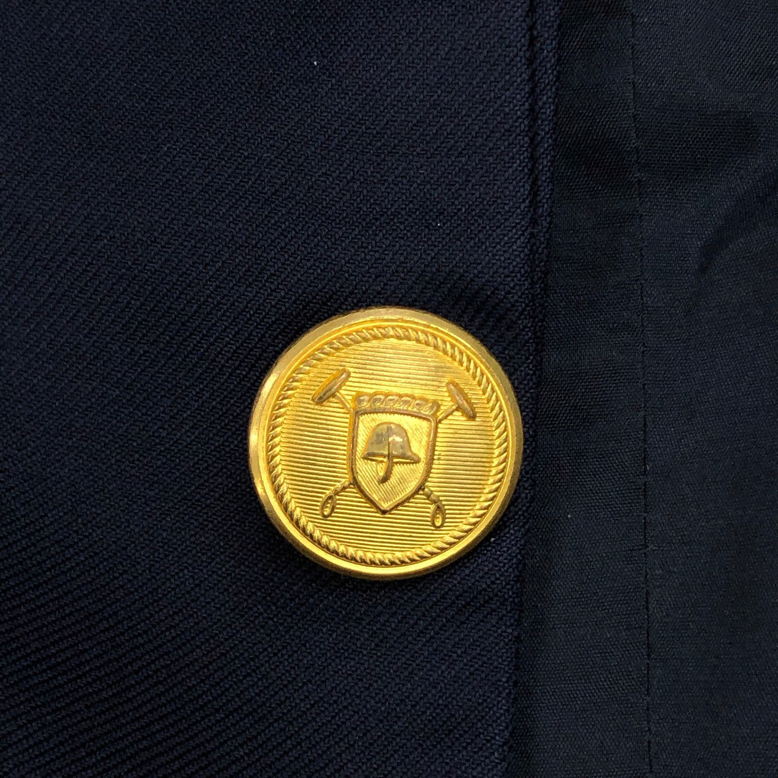 Lauren Ralph Lauren Ralph Lauren LRL Size 42R Blazer Jacket Navy Gold Buttons Size 42R - 17 Thumbnail