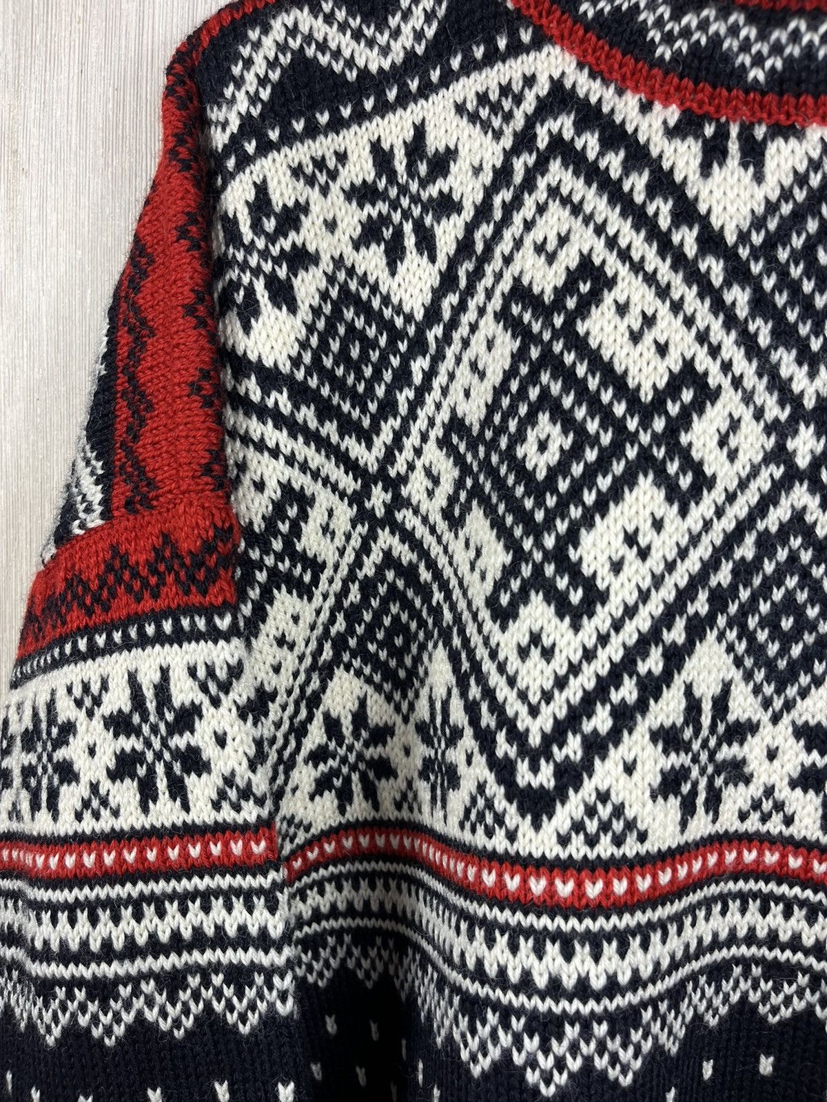 Dale Of Norway × Vintage Vintage Dale of Norway wool heavy knitted sweater patterned Size US L / EU 52-54 / 3 - 9 Thumbnail
