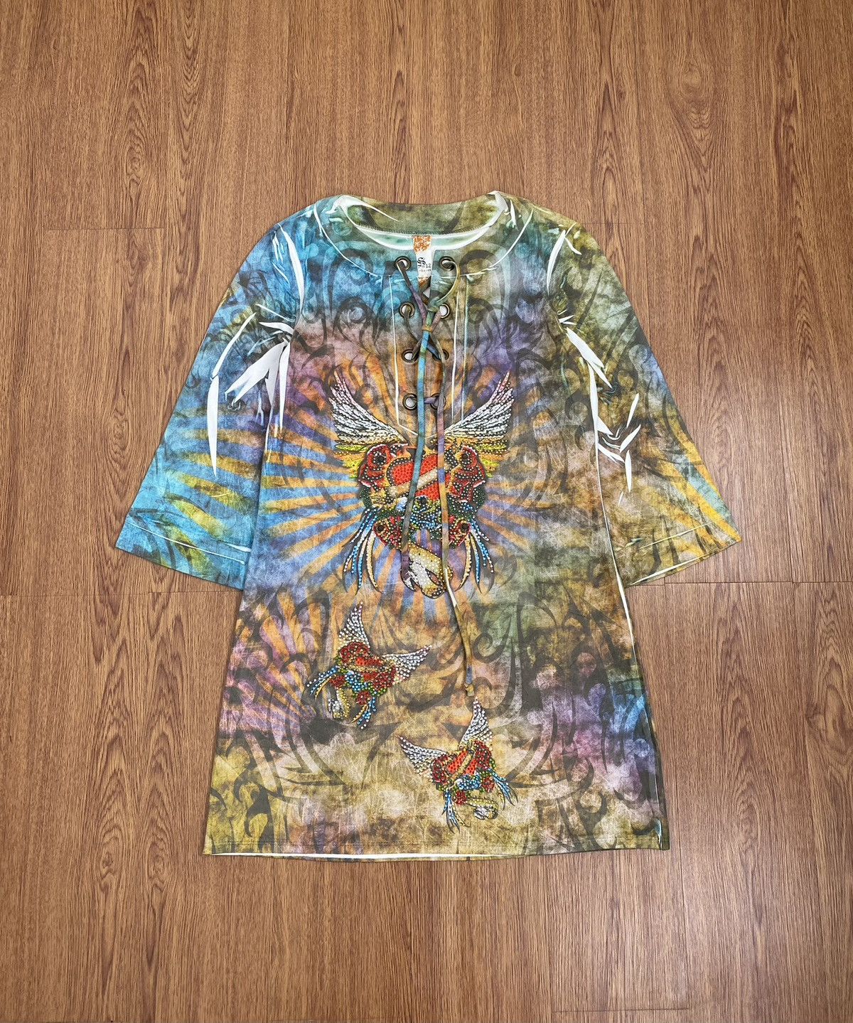 Designer × Vintage S12 Tattoo art tee Size L / US 10 / IT 46 - 1 Thumbnail