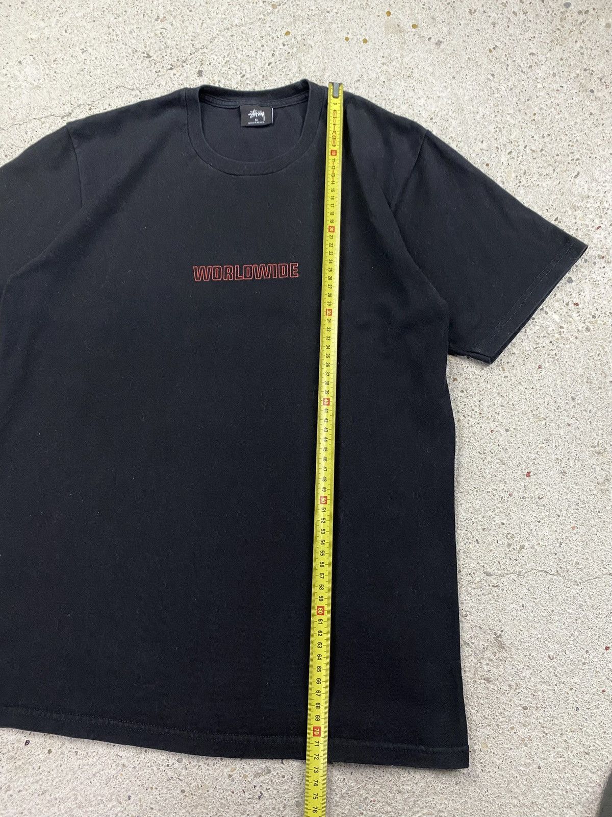 Stussy Stussy vintage T-shirt anniversary 1980 worldwide streetwear Size US M / EU 48-50 / 2 - 7 Thumbnail