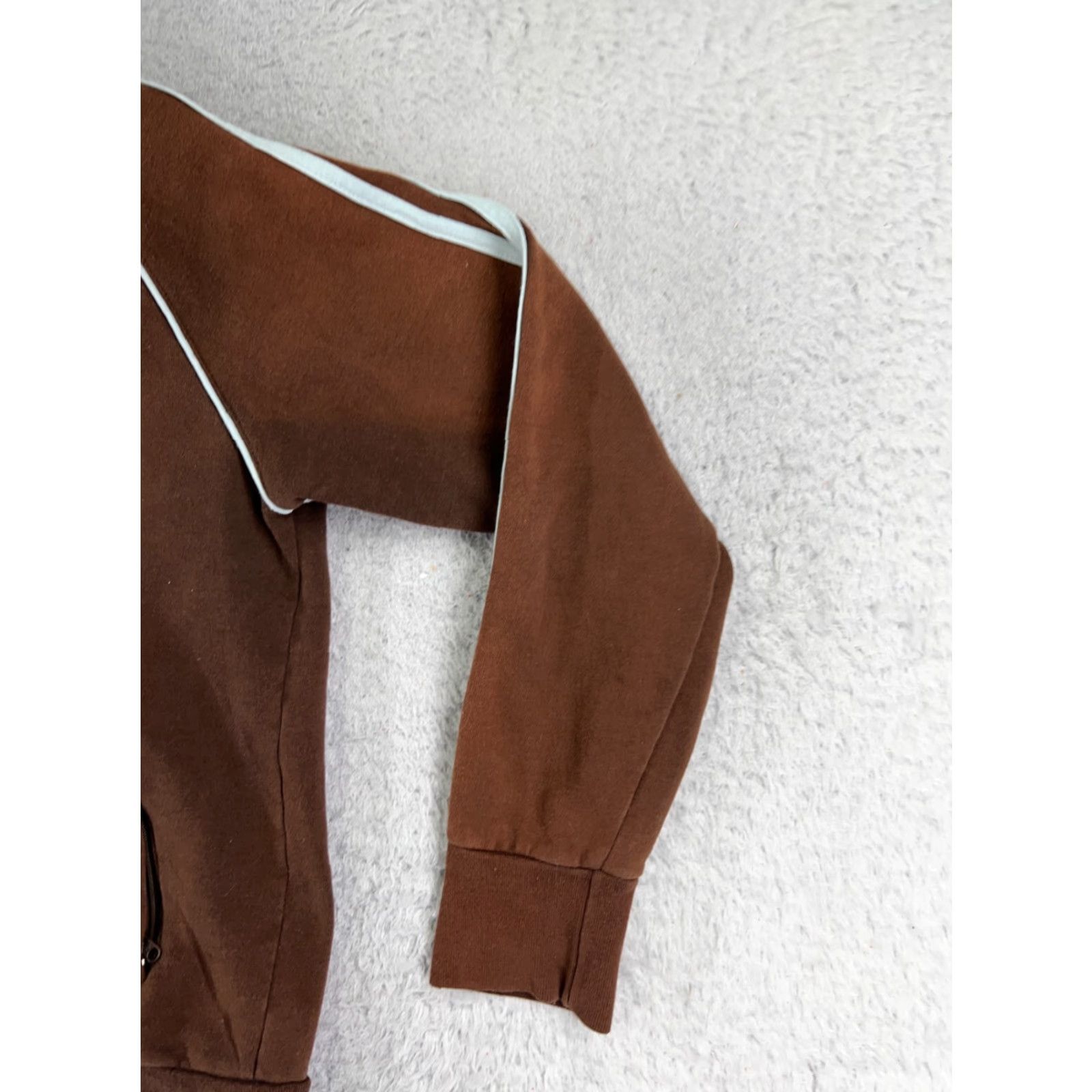 The North Face The North Face Hoodie Womens Medium Brown Full Zip Tracksuit FADING READ Size M / US 6-8 / IT 42-44 - 2 Thumbnail