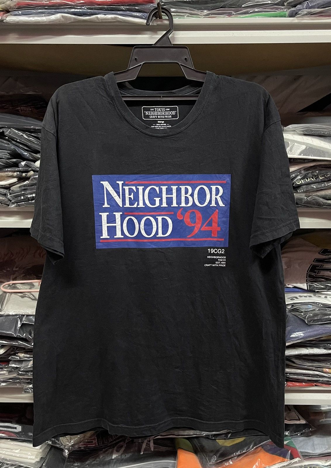 Neighborhood Neighborhood 94 Tee Size US XL / EU 56 / 4 - 1 Thumbnail
