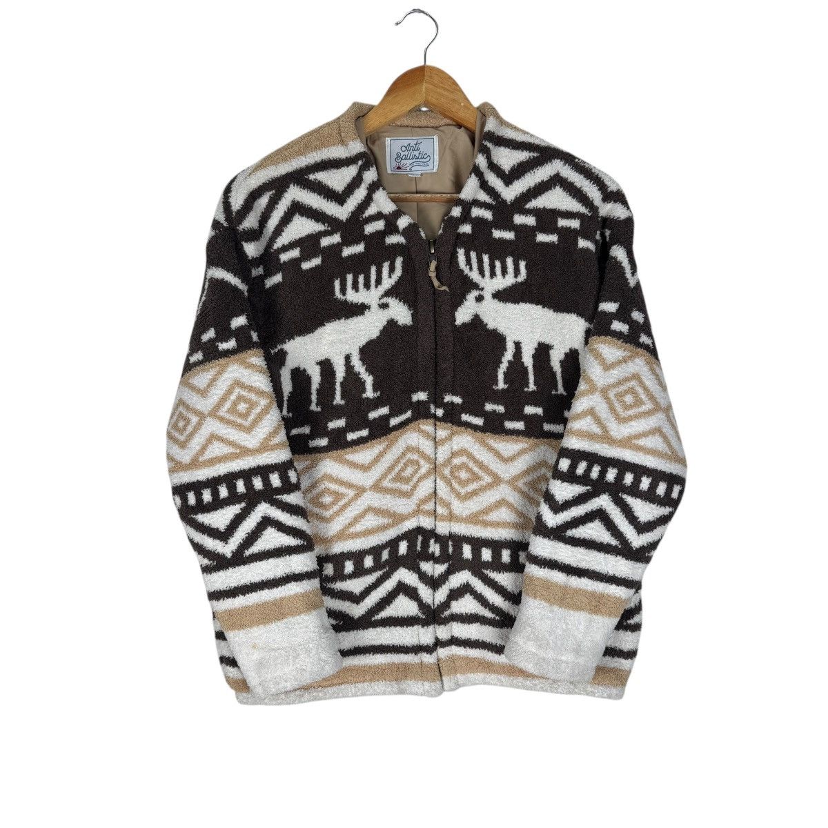 Native 🌟ANTI BALISTIC FLEECE MOOSE GEOMETRIC JACKET Size M / US 6-8 / IT 42-44 - 1 Thumbnail