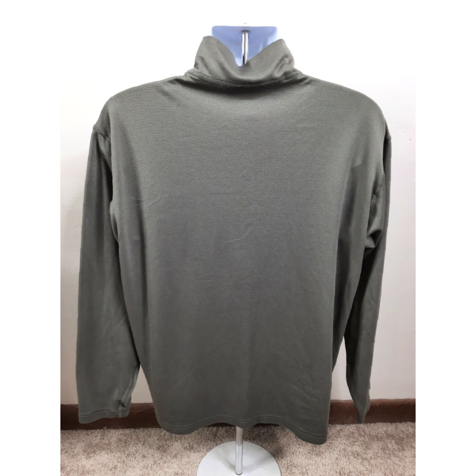 Patagonia Patagonia Capilene Men's 1/4 Zip Green Long Sleeve Shirt XL Activewear Shirt Men Green Capilene 1/4 Zip Logo Athletic Mock Neck Vintage Not Size US XL / EU 56 / 4 - 7 Thumbnail
