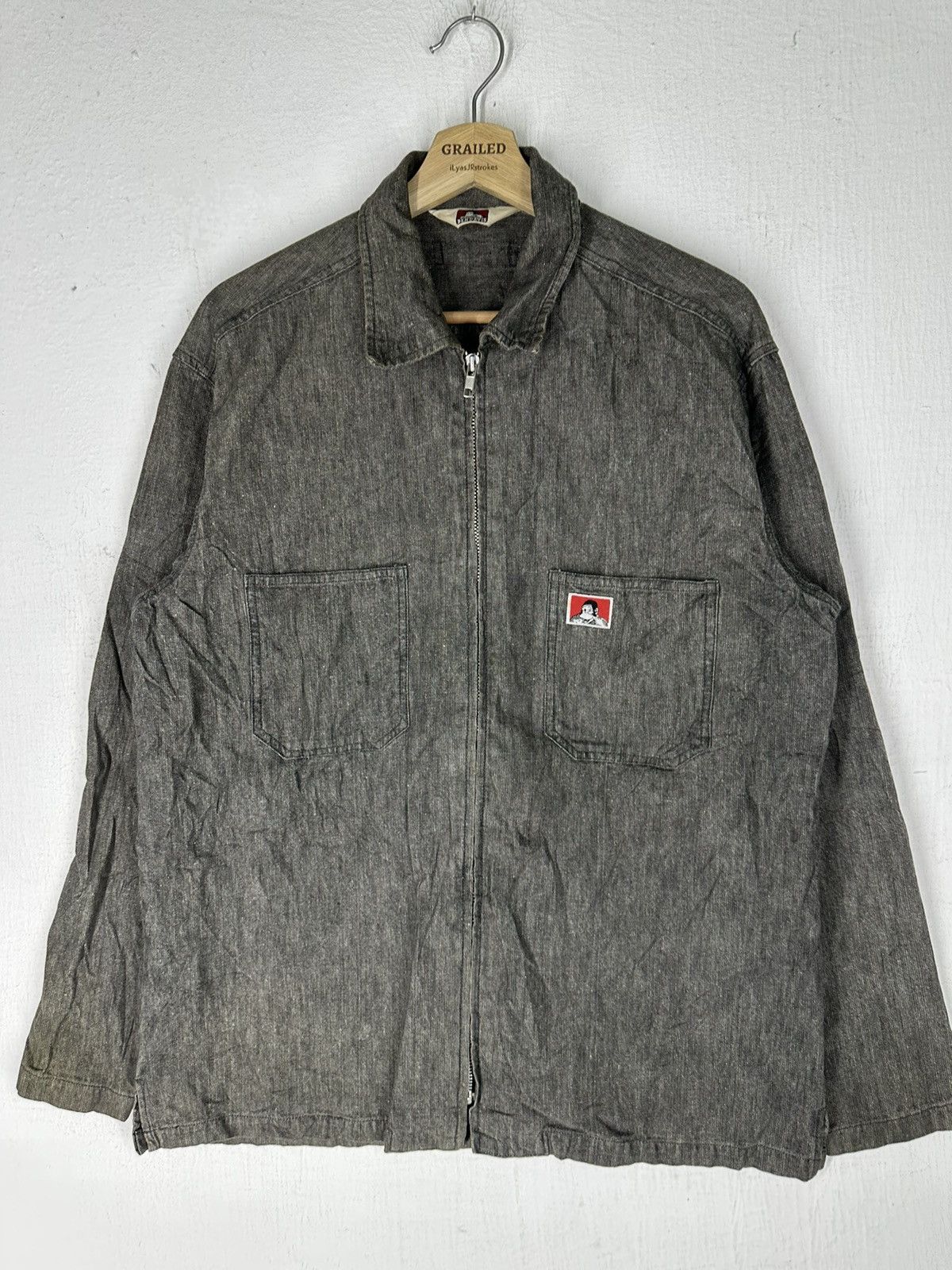 Ben Davis Vintage Ben David Denim Jacket Size US M / EU 48-50 / 2 - 6 Thumbnail