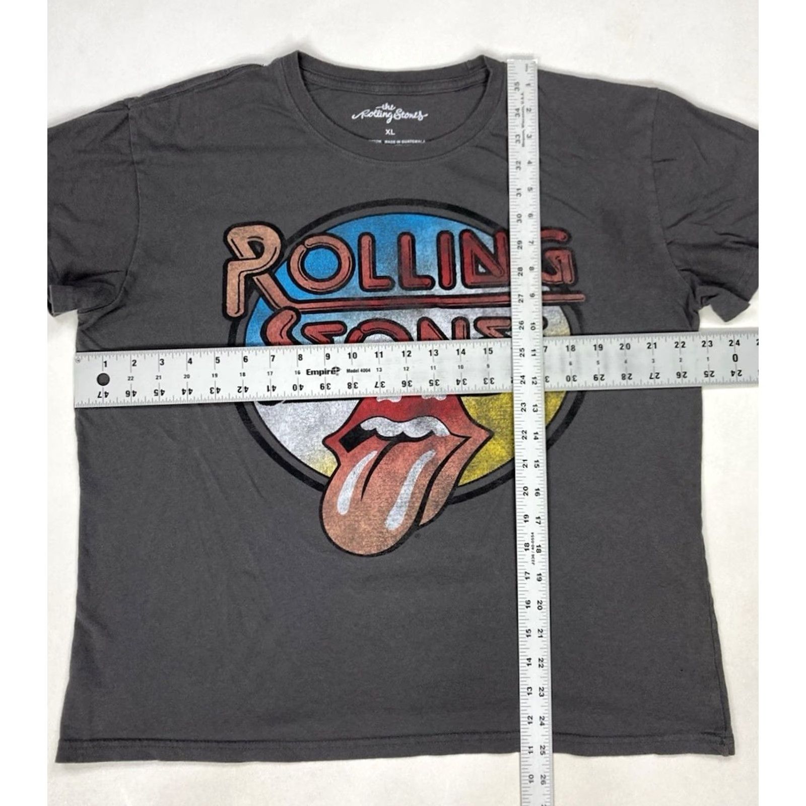 Vintage VINTAGE The Rolling Stones Graphic T-shirt Women XL Gray Short Sleeve Music Size XL / US 12-14 / IT 48-50 - 6 Thumbnail