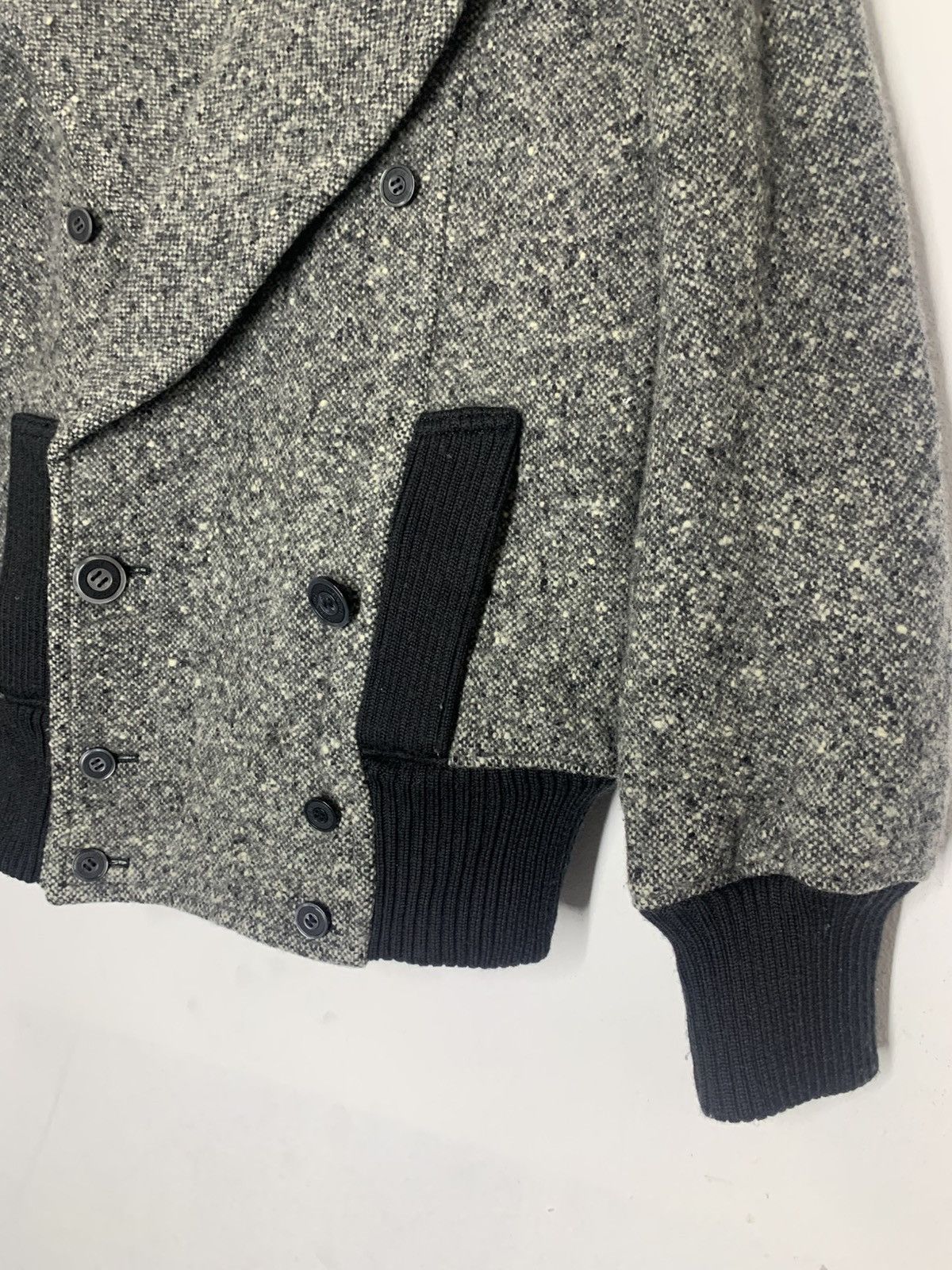 Hysteric Glamour × Japanese Brand Hysteric Glamour Tweed Double Breast Quilted Jacket Size US S / EU 44-46 / 1 - 5 Thumbnail