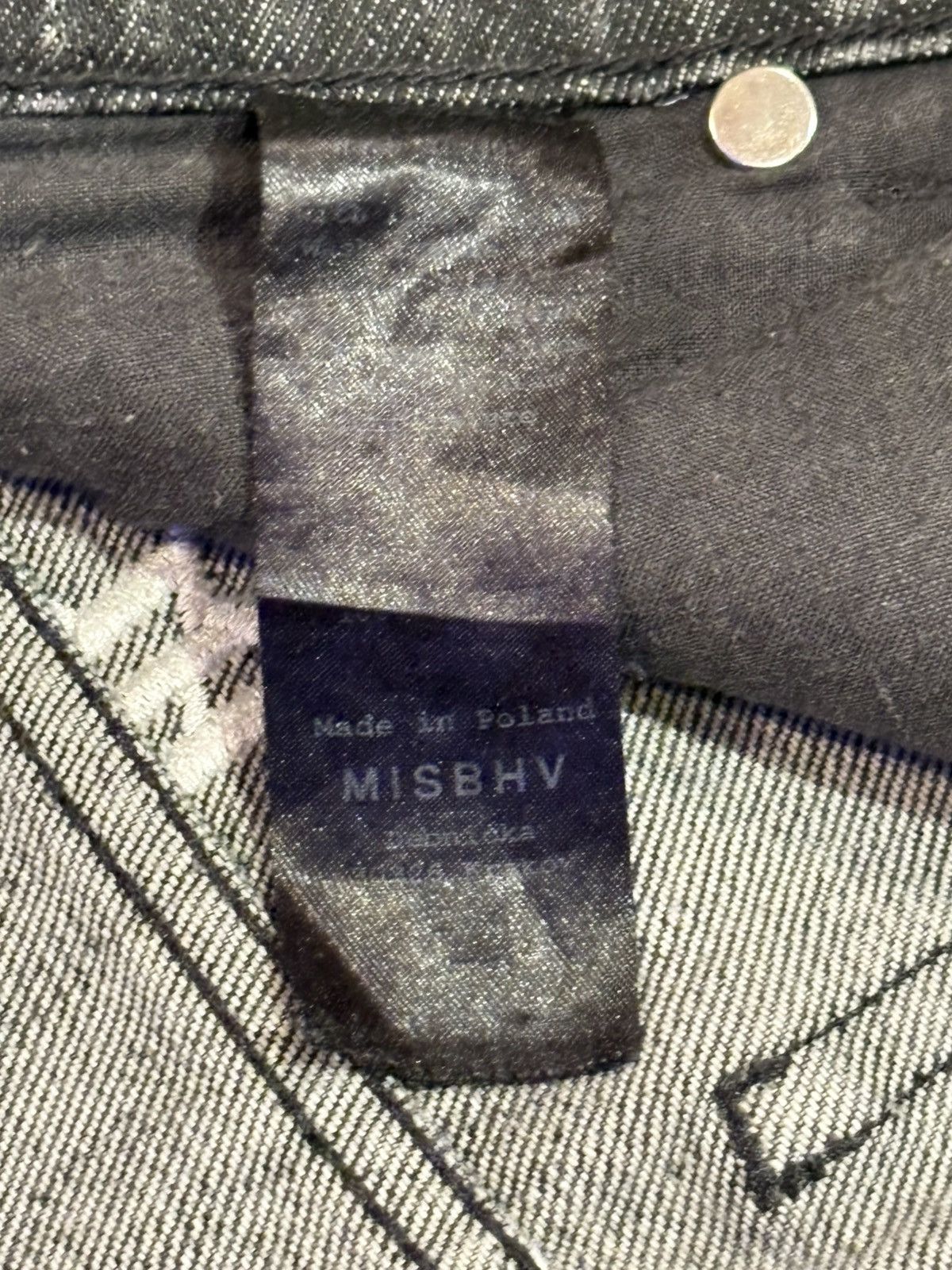 Misbhv Misbhv Monogram Denim Pants Size US 30 / EU 46 - 9 Thumbnail