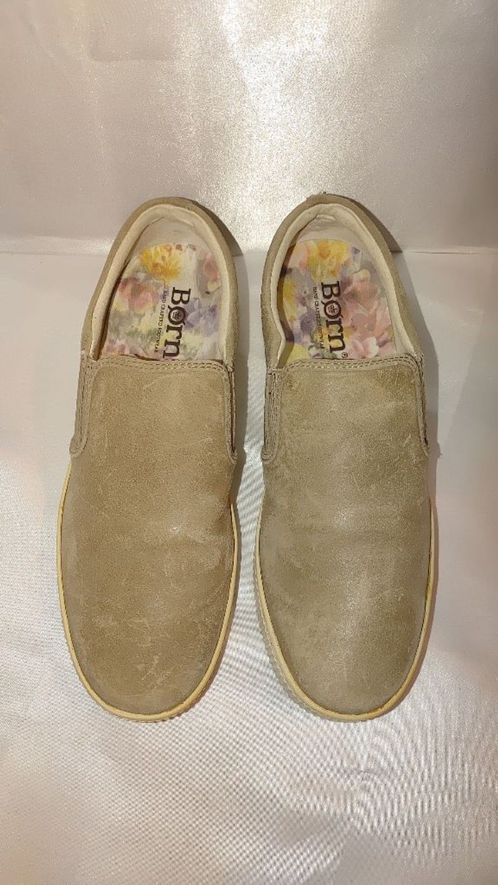 Born Born Bryson Suede Slip Ons Size 9M Size US 9 / IT 39 - 5 Thumbnail