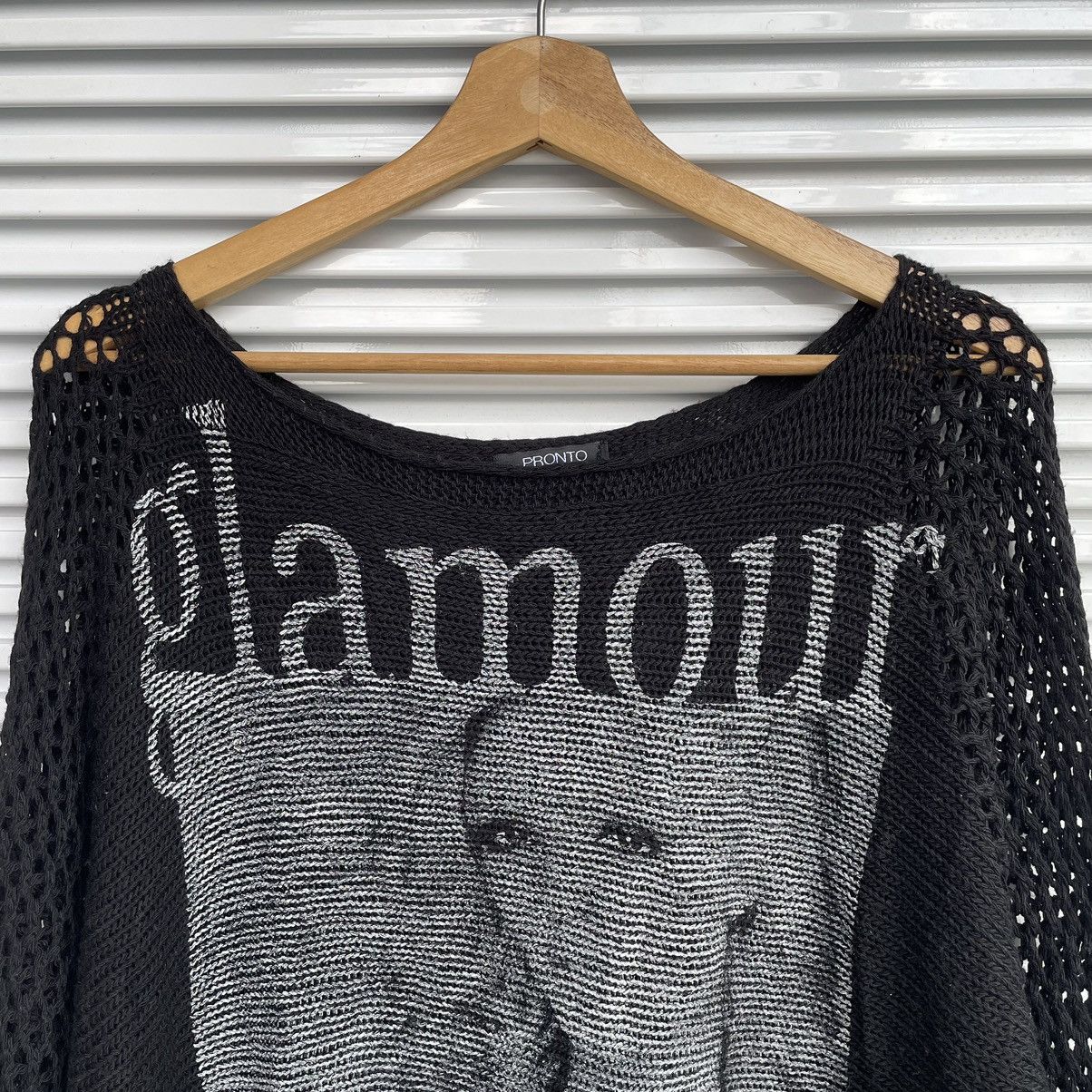 Japanese Brand Vintage Y2K Pronto Punk Style Knit Sweater Size M / US 6-8 / IT 42-44 - 3 Thumbnail