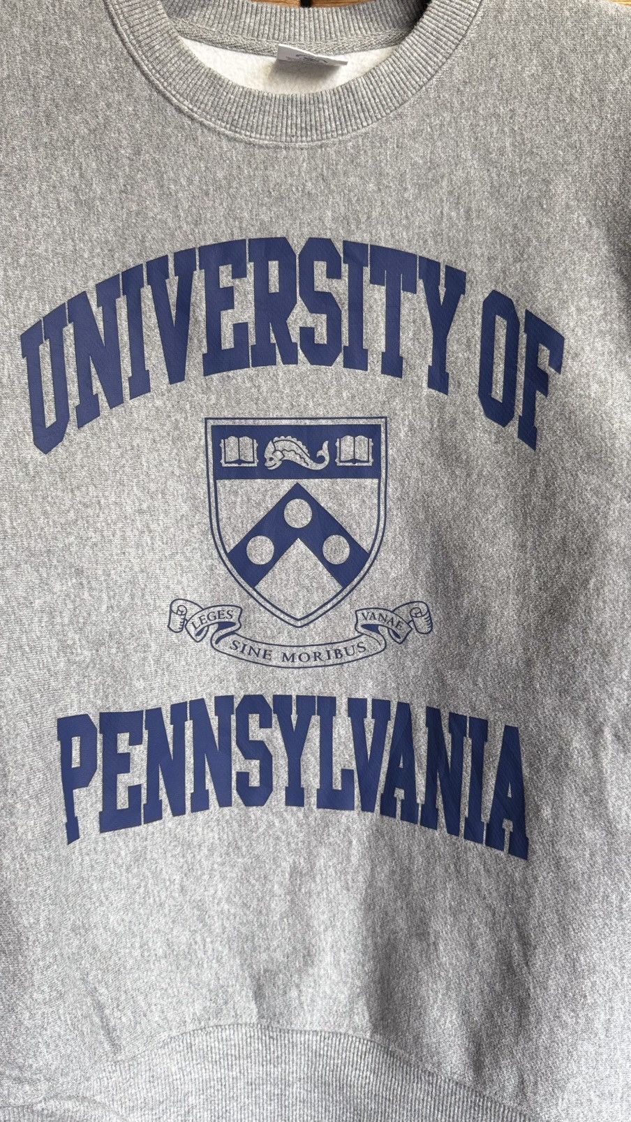 GU Vintage GU x University Of Pennsylvania Crewneck Sweatshirt Size US M / EU 48-50 / 2 - 2 Thumbnail