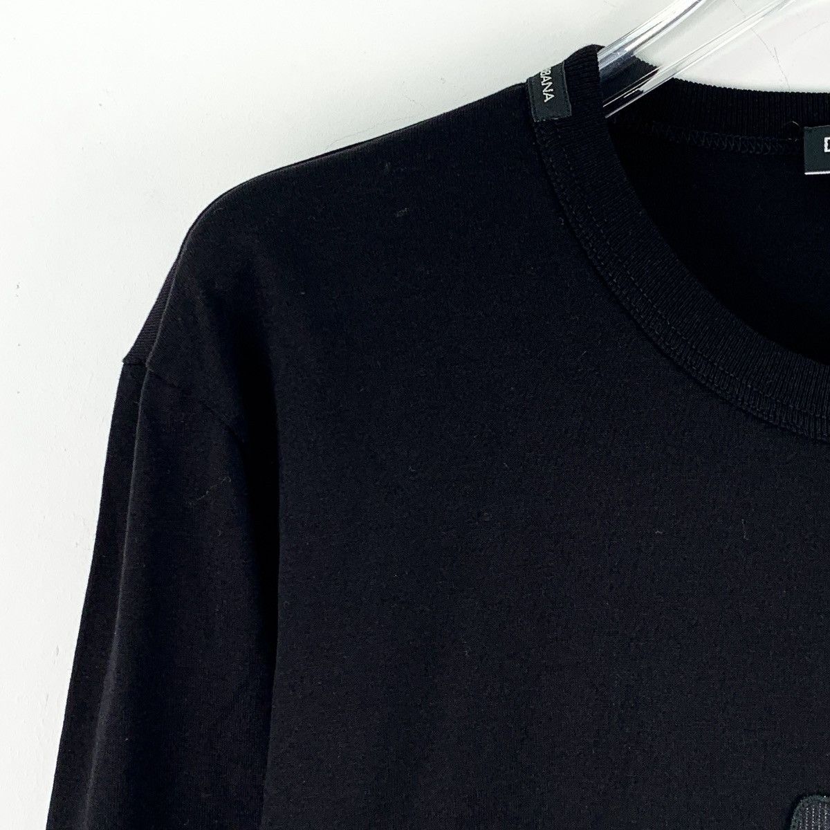 Dolce & Gabbana Dolce Gabbana Black Figure Long Sleeve Sweatshirt K26WX Size US XS / EU 42 / 0 - 3 Thumbnail