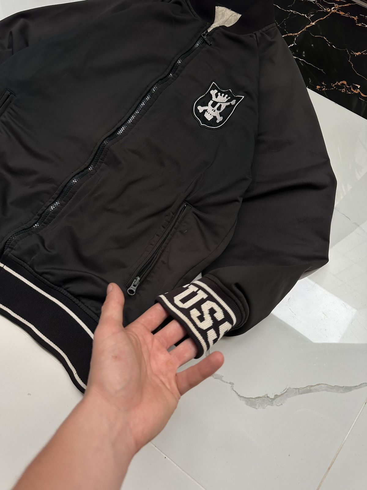 Stussy × Vintage STUSSY VINTAGE BIG LOGO STREETWEAR JACKET Size US L / EU 52-54 / 3 - 4 Thumbnail