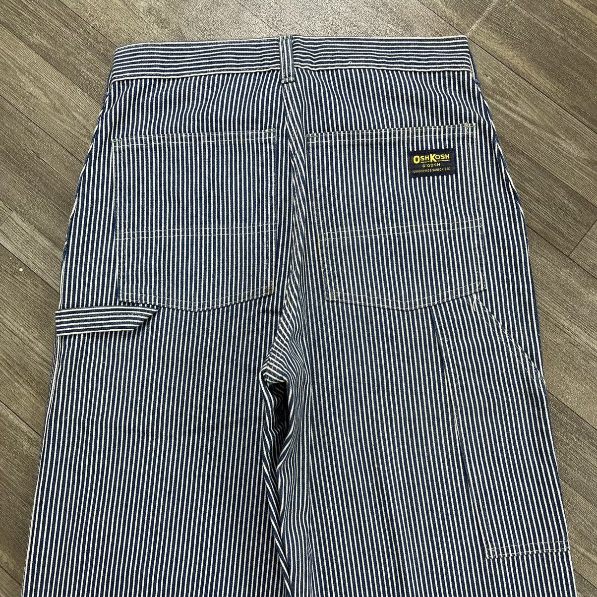 Oshkosh Vintage Oshkosh B’Gosh Union Made Hickory Carpenter Jeans Size US 33 - 13 Thumbnail