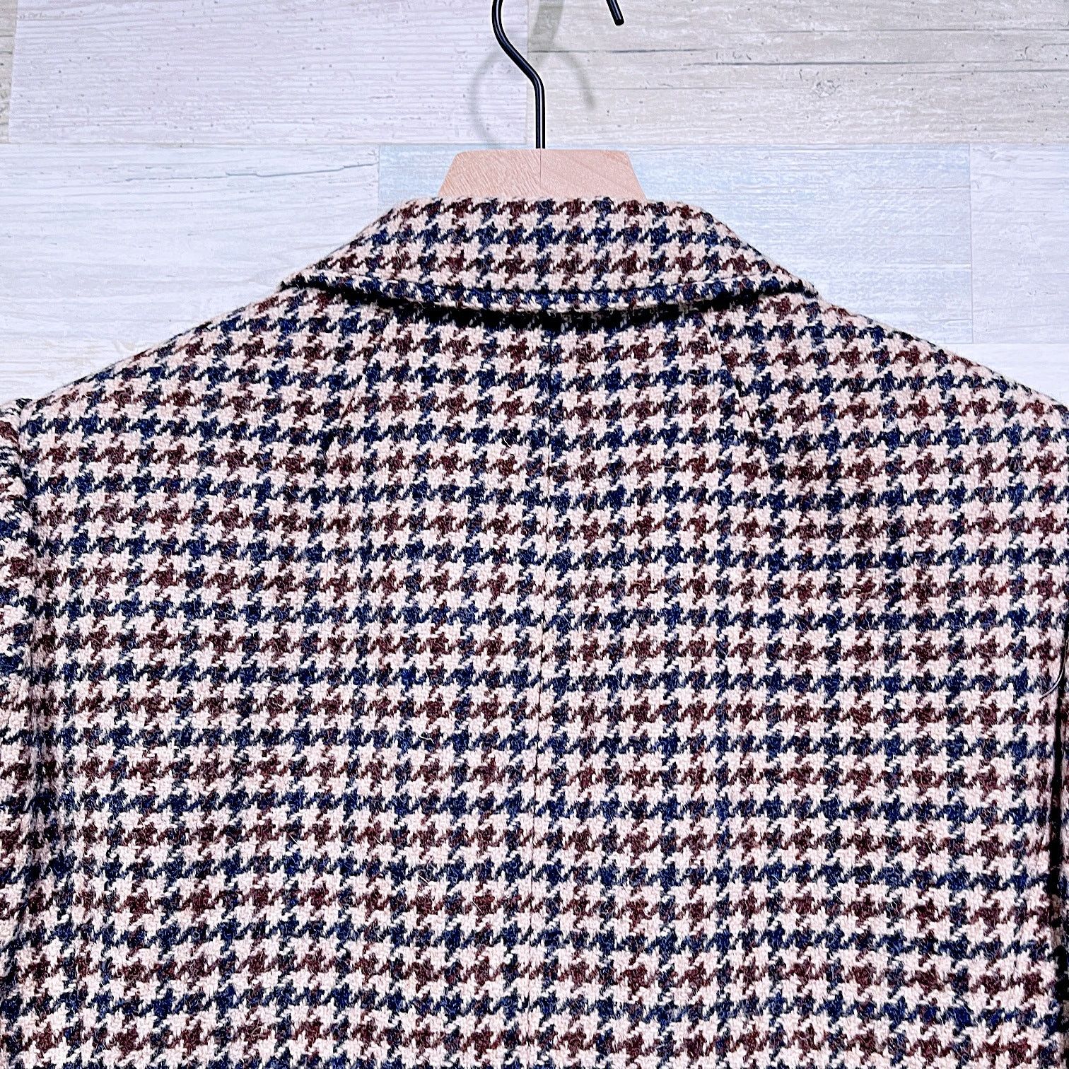 J.Crew J CREW Tweed Wool Schoolboy Blazer Brown Womens 8 Size M / US 6-8 / IT 42-44 - 6 Thumbnail