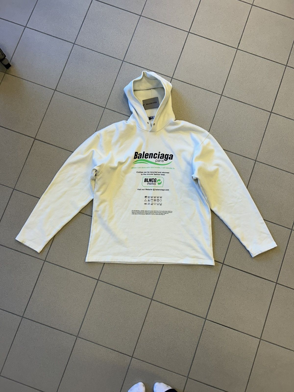 Balenciaga Dry Cleaning Hoodie