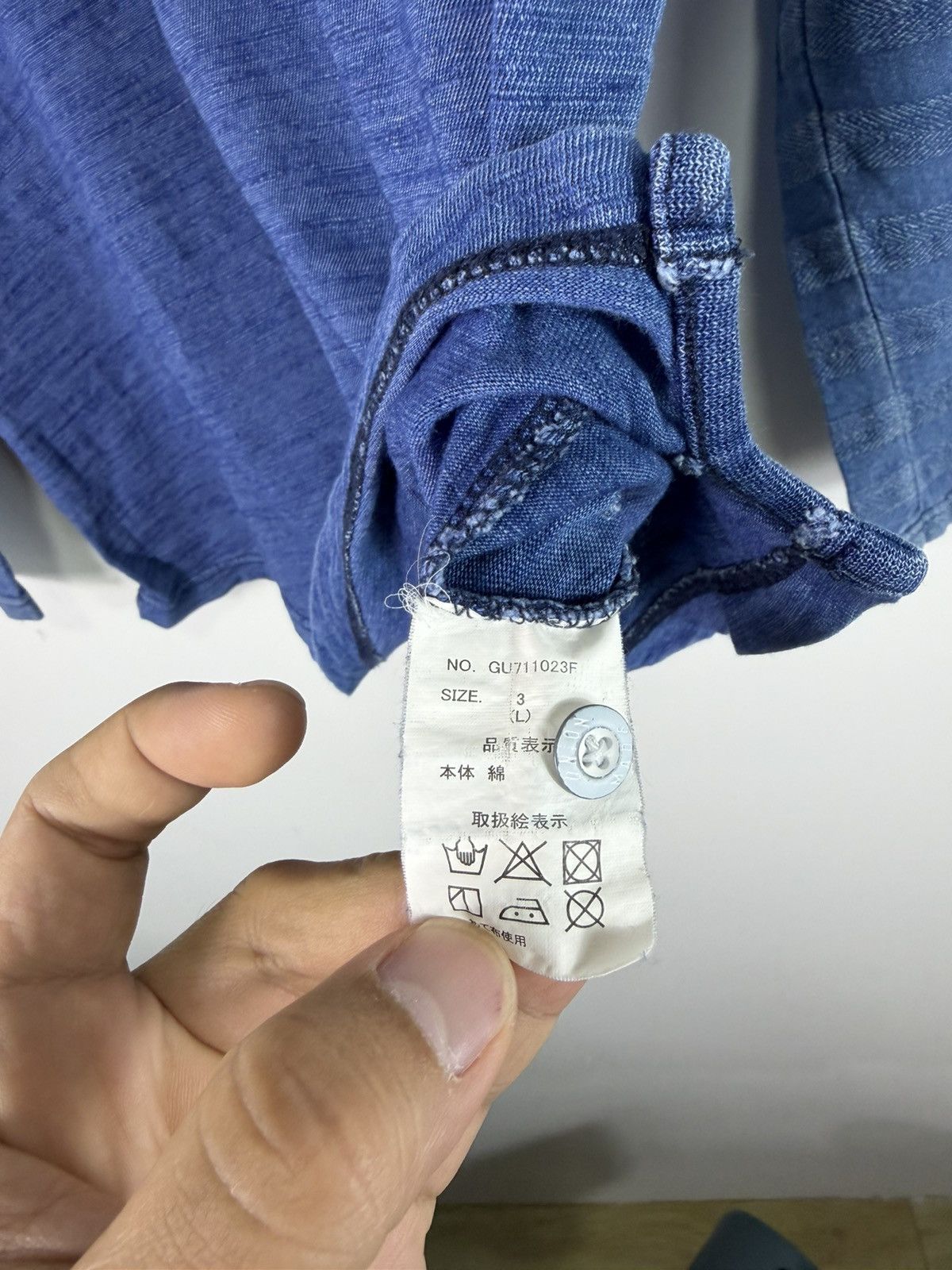 GRN GRN Japan Denim Tee Size US L / EU 52-54 / 3 - 5 Thumbnail