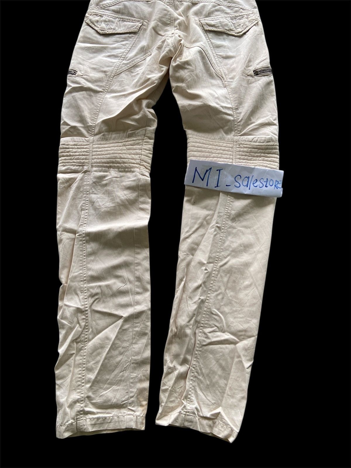 Carol Christian Poell MARITHE FRANCOIS GIRBAUD BIKER MID -RISE SLIM FITS Size US 31 - 8 Thumbnail
