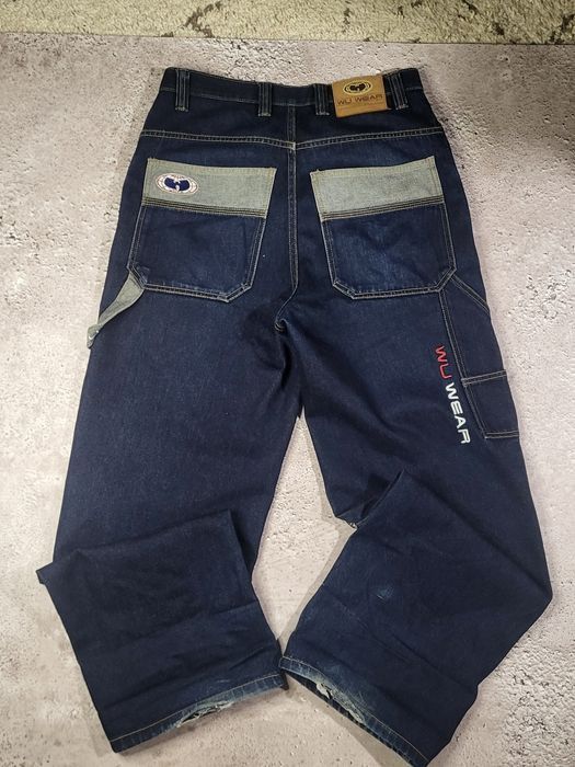 Wu-Tang Clan Wu Wear jeans, baggy vintage Wu-Tang Clan 90s hip hop Y2K 32 Size US 32 / EU 48 - 1 Thumbnail