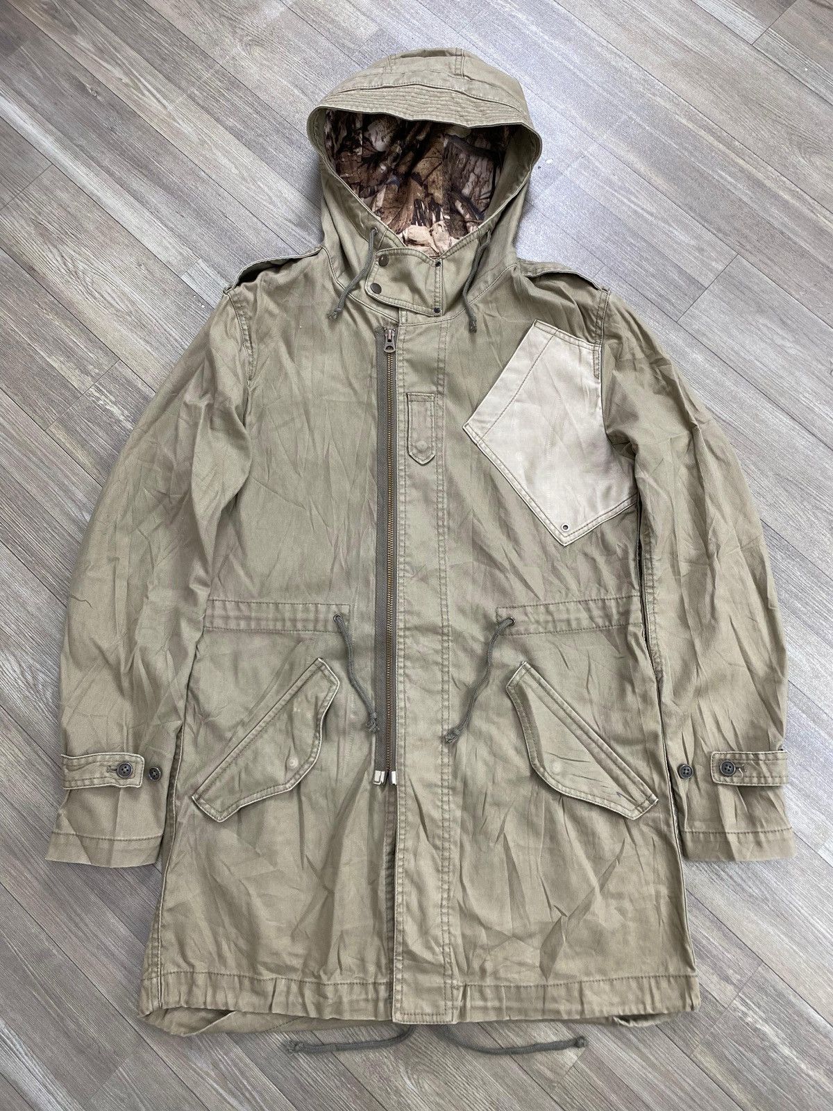 Tete Homme 🇯🇵Vintage Tete Homme Military Trench Coat Jacket Size US L / EU 52-54 / 3 - 1 Thumbnail