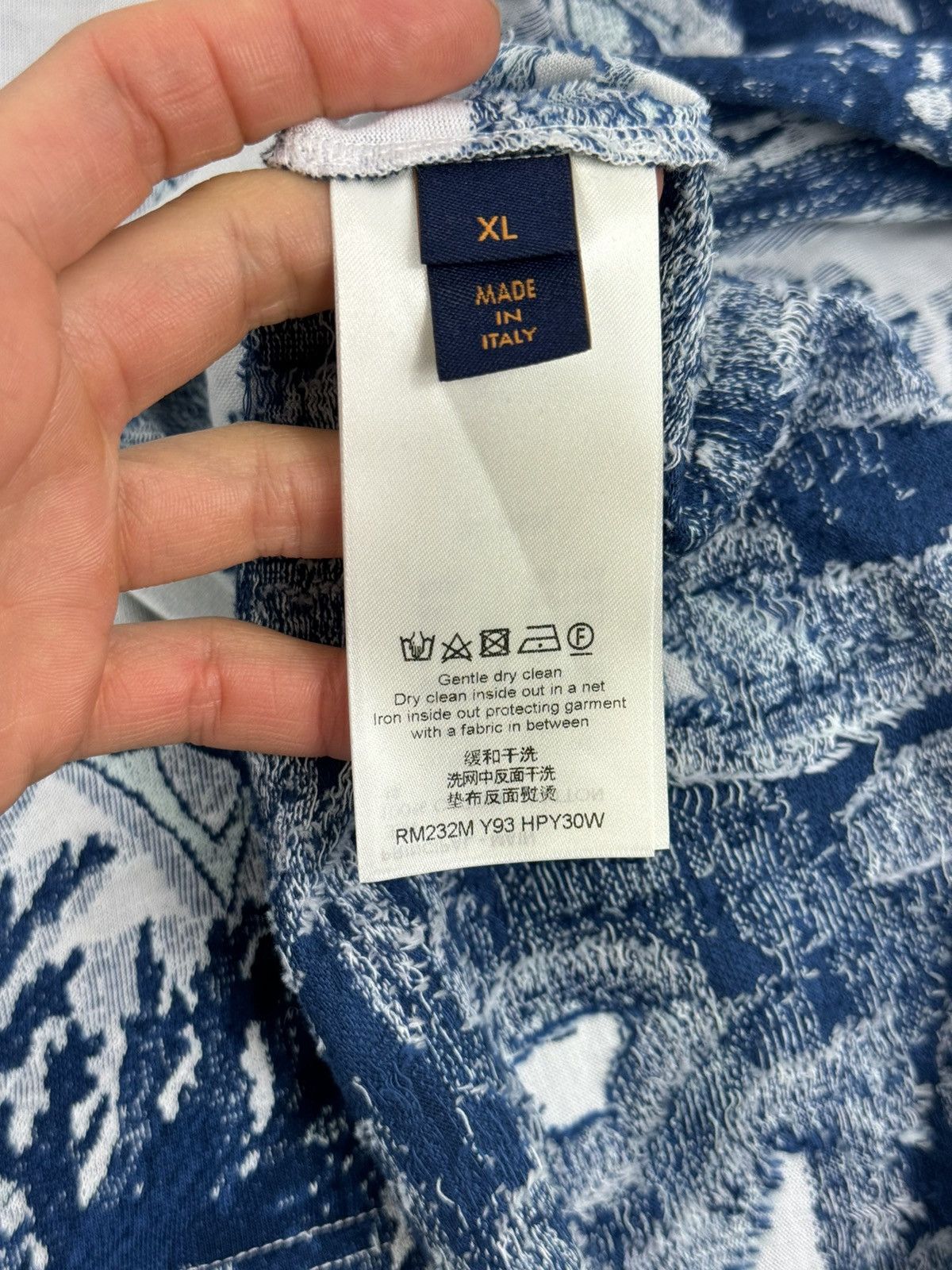 Louis Vuitton GRAPHIC COTTON T-SHIRT Size US XL / EU 56 / 4 - 5 Thumbnail